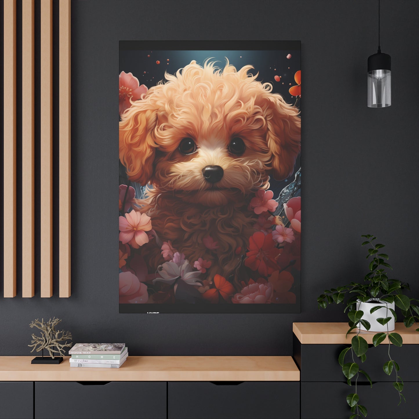 Adorable Poodle Wall Art - Stunning Adorable Poodle Wall Art for Pet Lovers - VYBE Shop