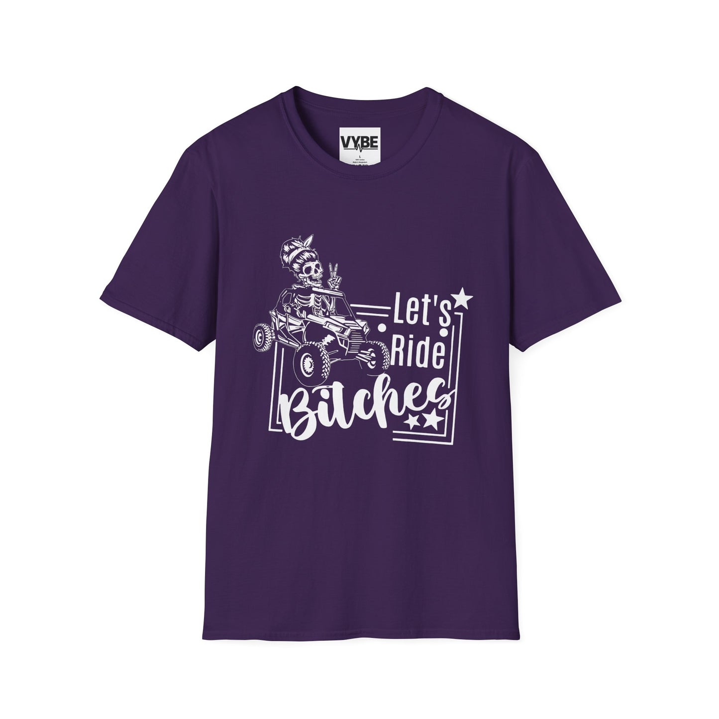 Funny- Let's Ride Fun Unisex T-Shirt, Biker Tee, Casual Outfit, Gift for Riders - VYBE Shop