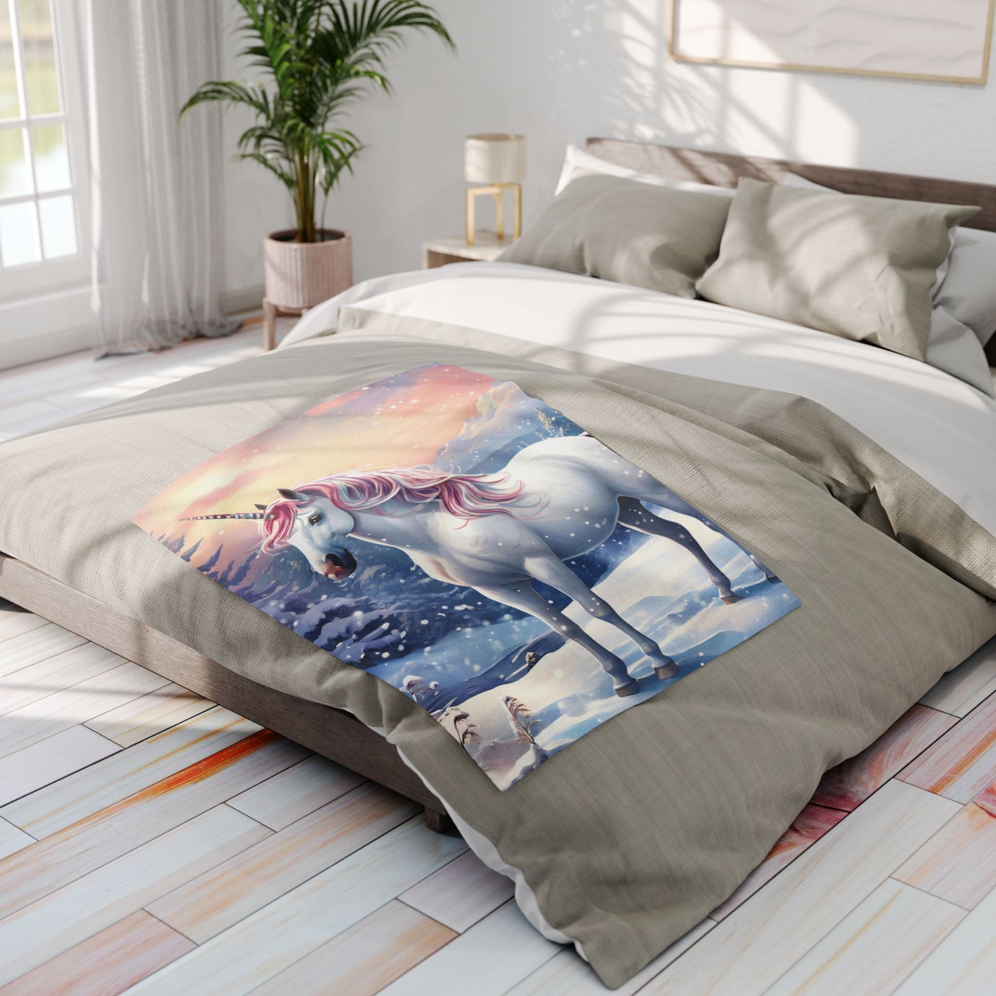 Magical Unicorn Arctic Fleece Blanket