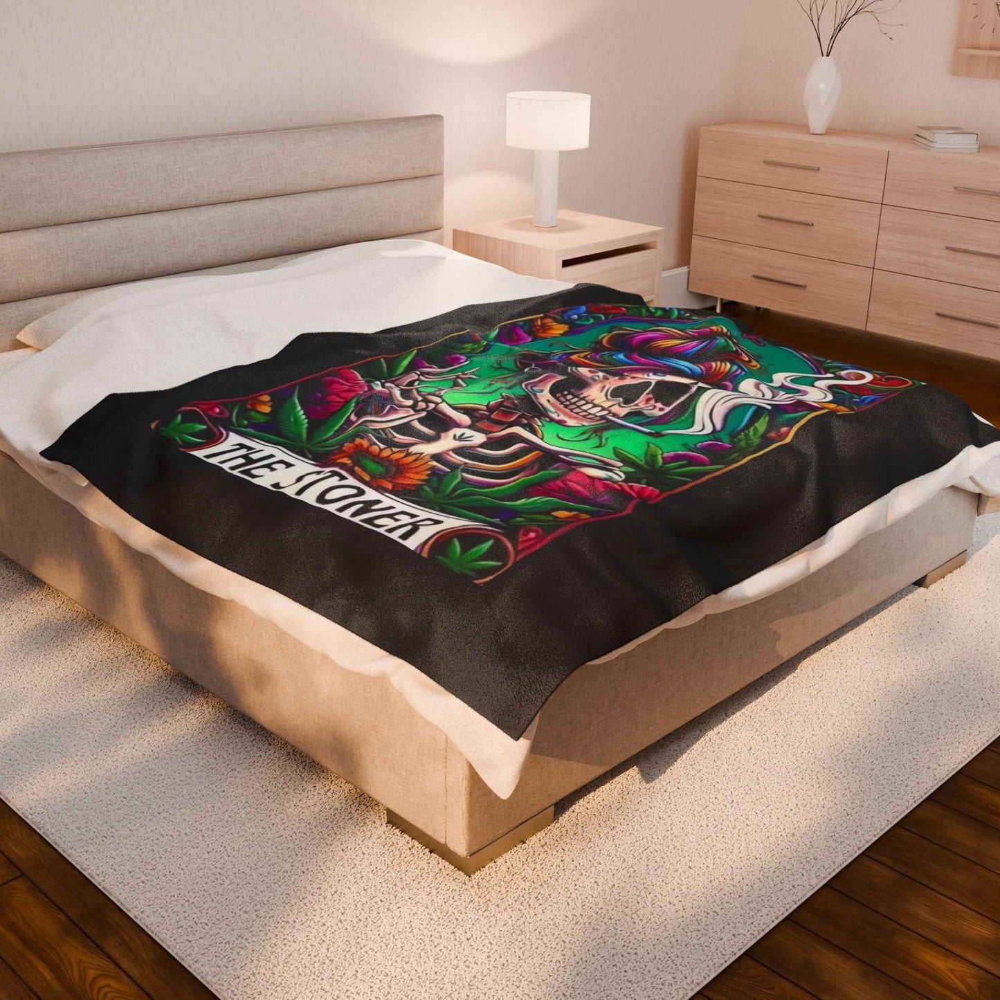 Tarot Stoner Plush Blanket