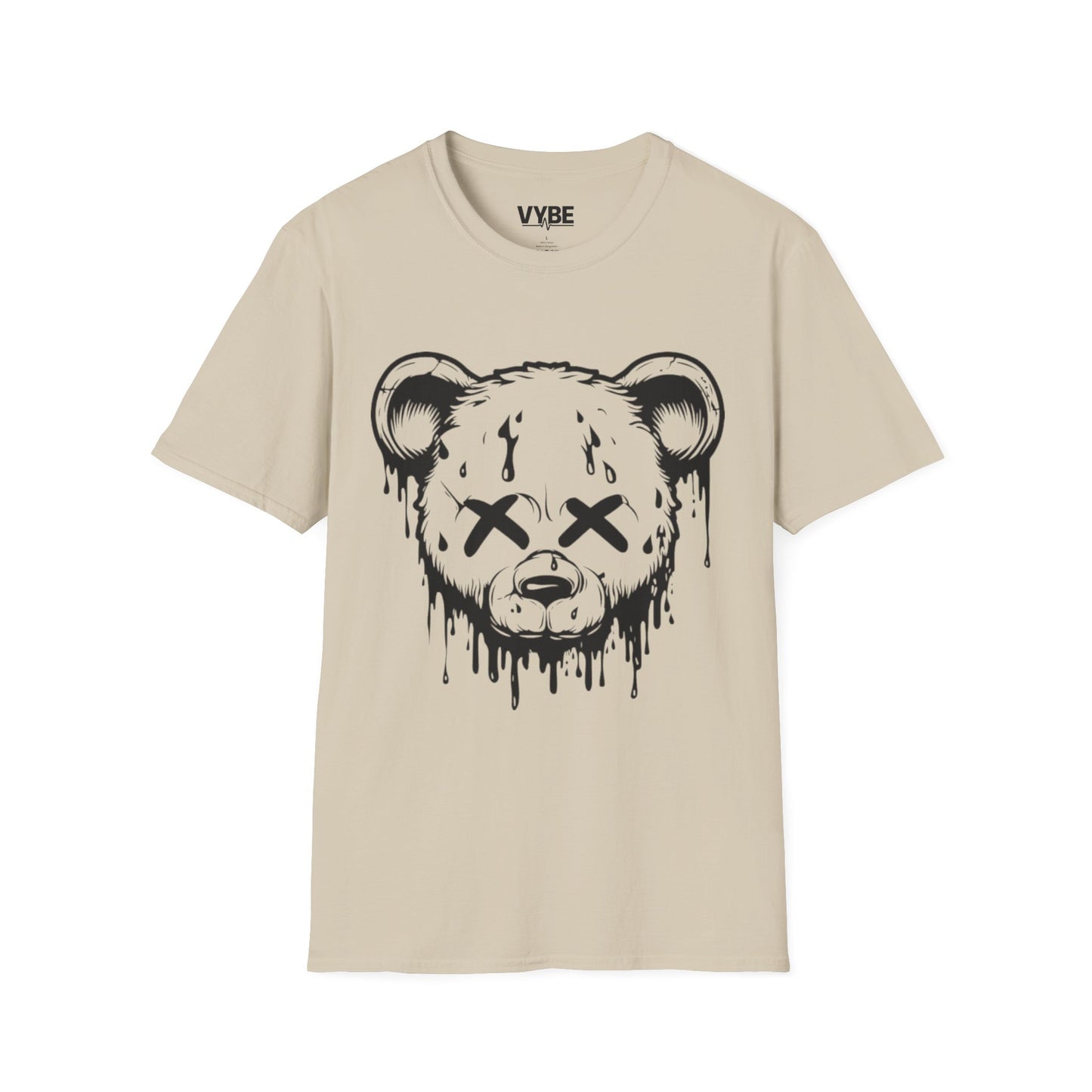Alterative- Grunge Bear Graphic Tee - VYBE Shop