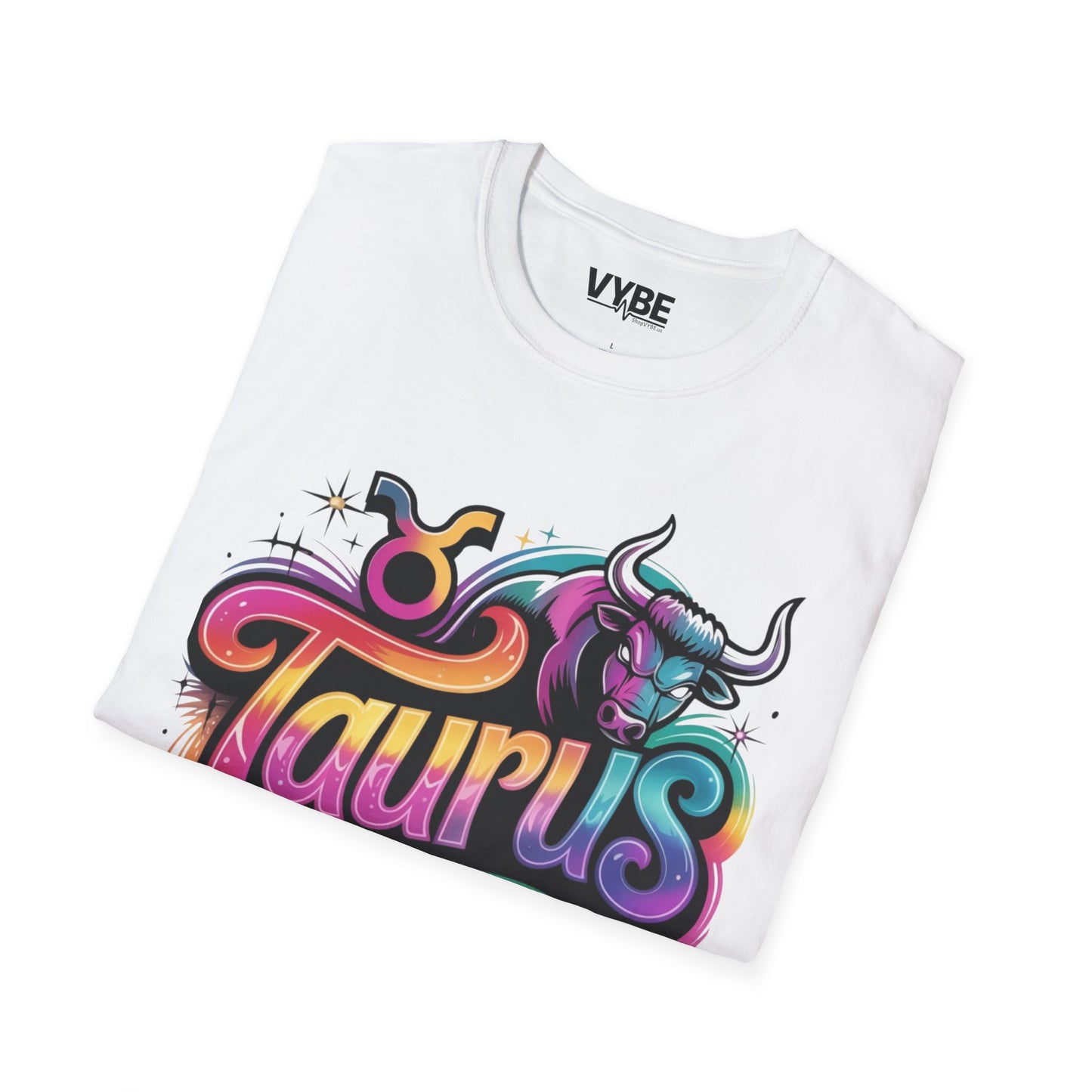 Colorful Taurus Graphic T-Shirt