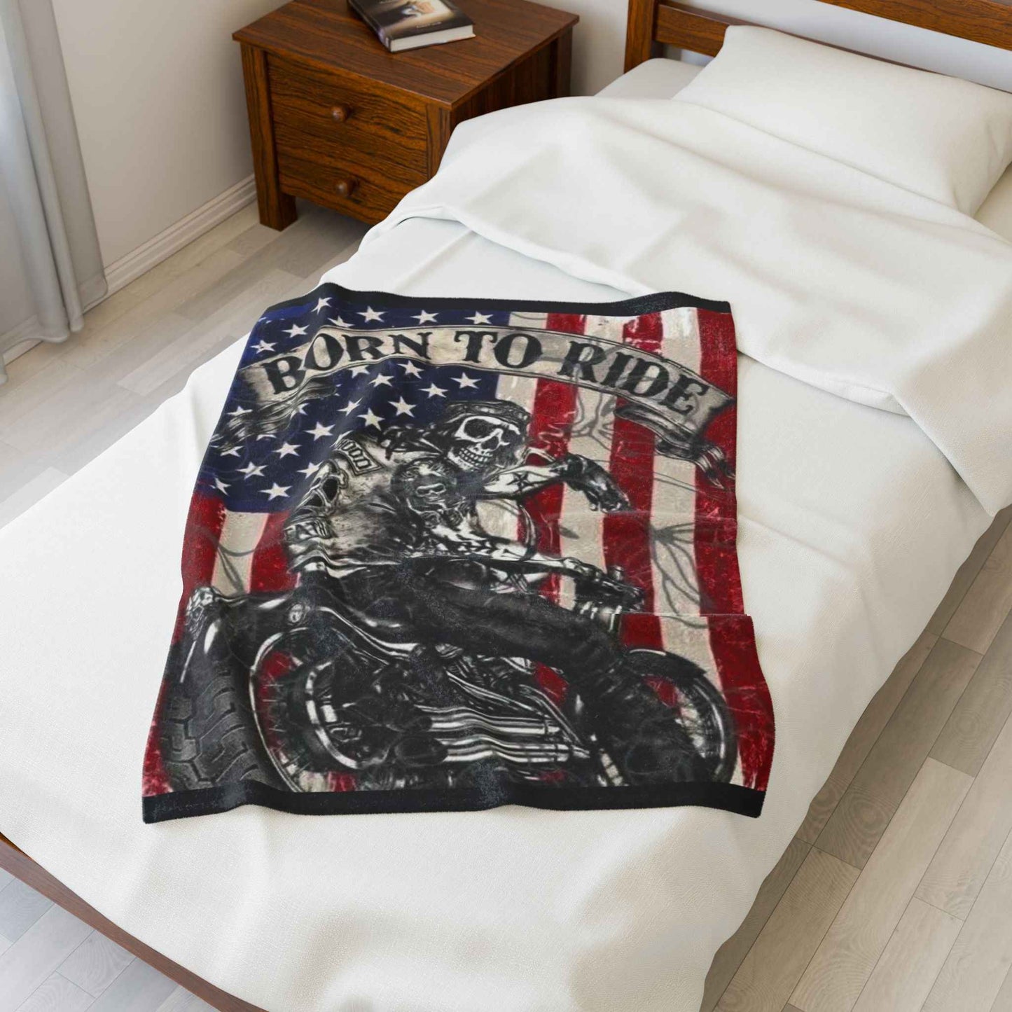 Biker Plush Blanket