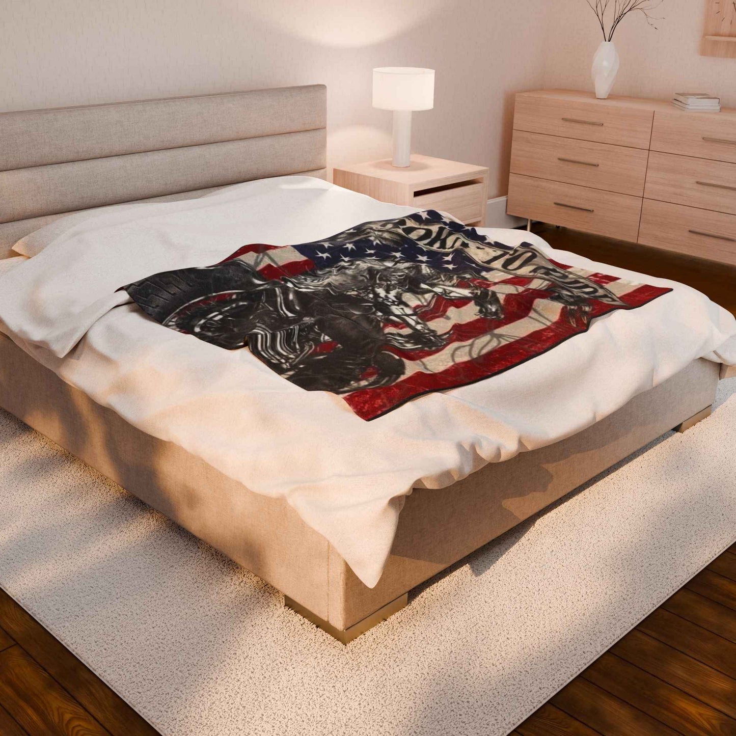 Biker Plush Blanket
