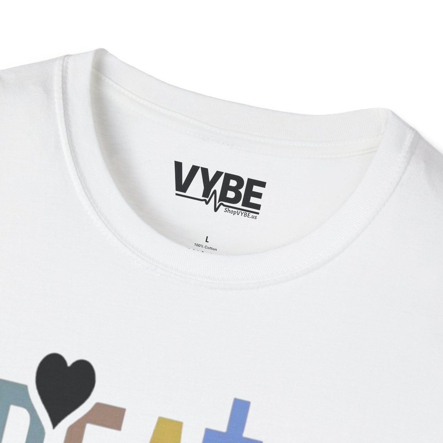 Created with Purpose, Jesus Love Tee - VYBE