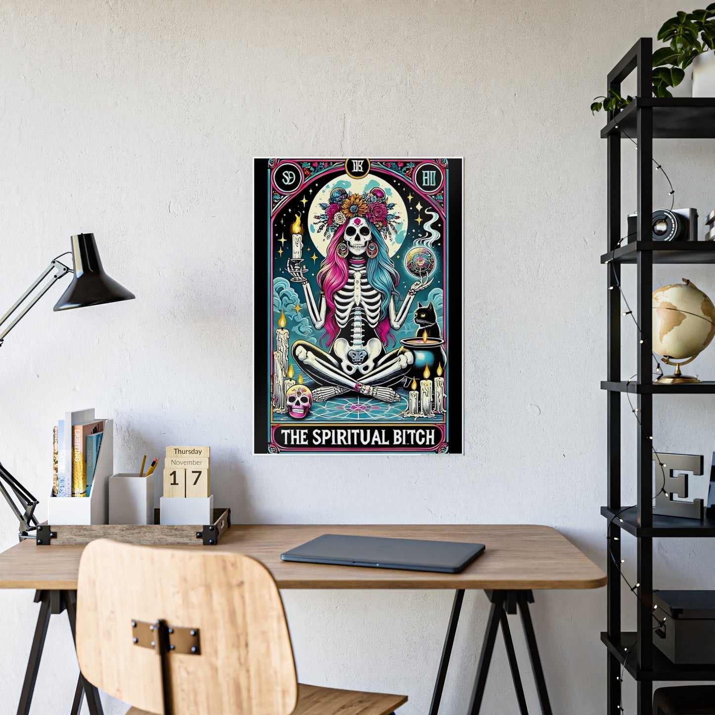 Spiritual Bitch Poster | Tarot Wall Art for a Bold Statement - VYBE Shop