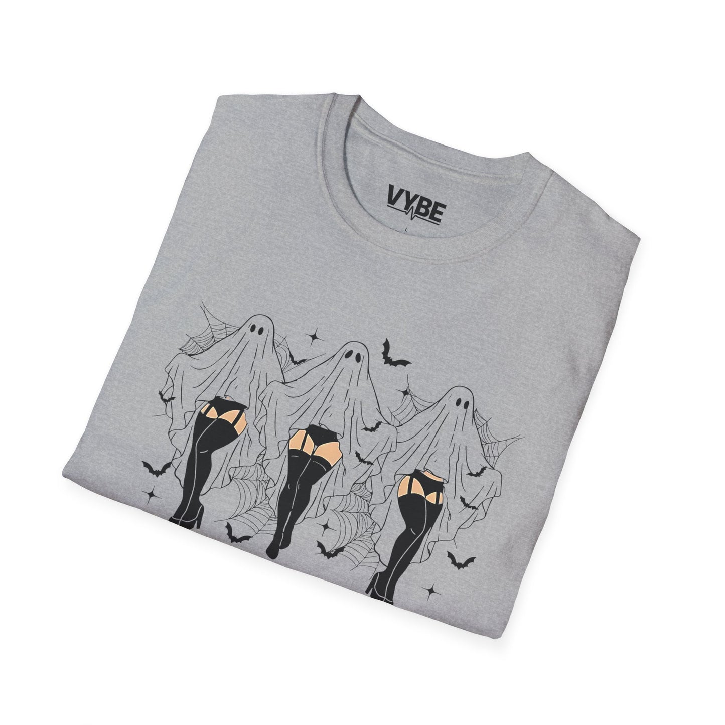 Halloween- Freak in the Sheets T-Shirt, Funny Graphic Tee, Halloween Costume, Gift for Sheet Lovers, Casual Wear, Horror Vibe - VYBE Shop