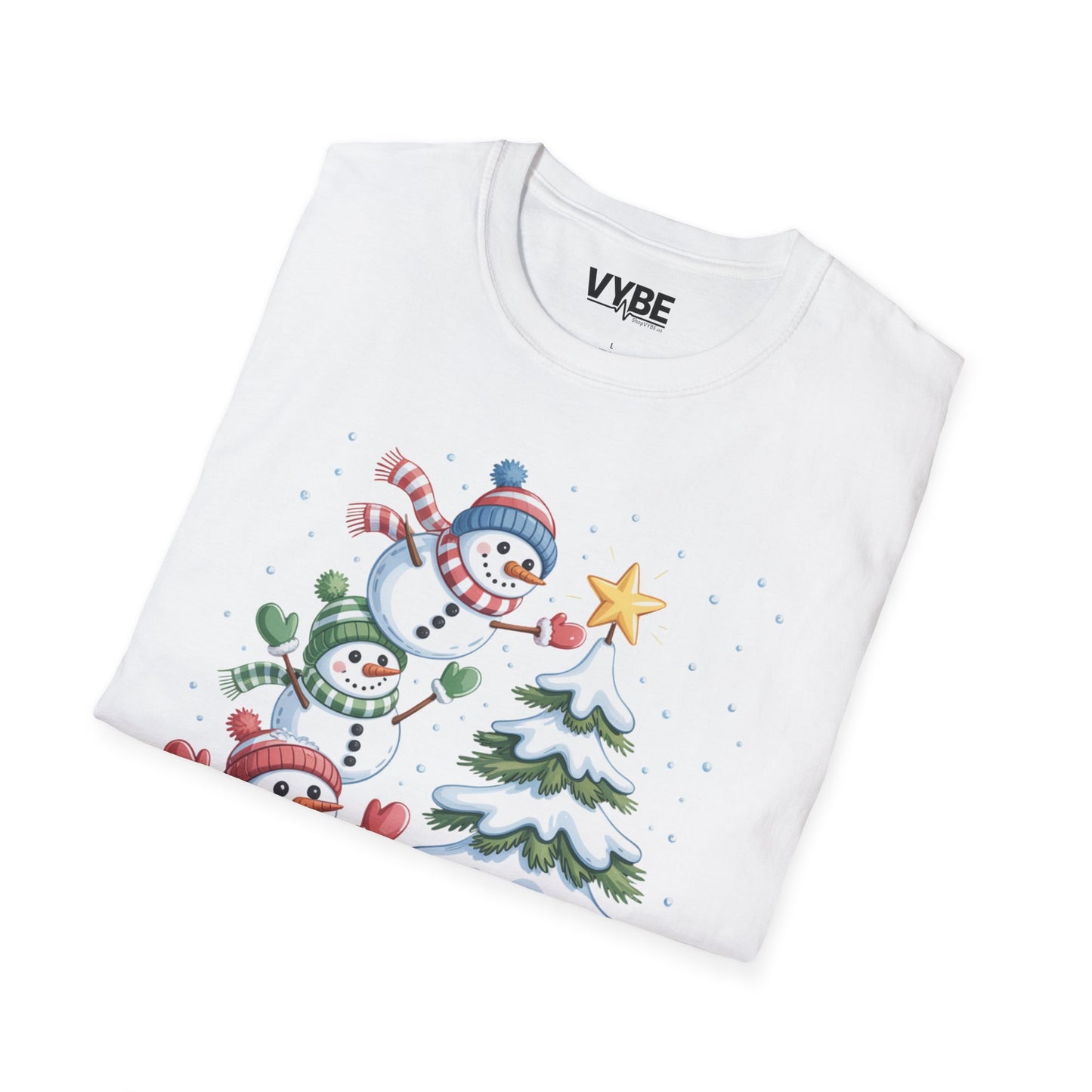 Cute Snowman T-Shirt - VYBE