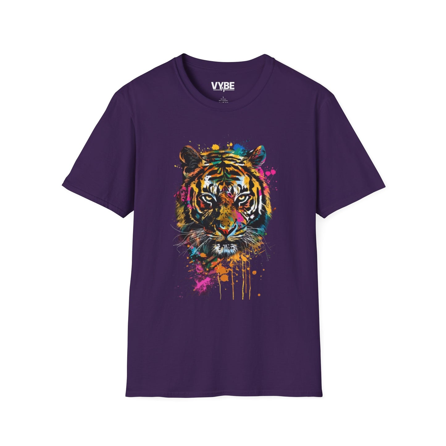 Vibrant- Tiger Graphic Tee - VYBE Shop