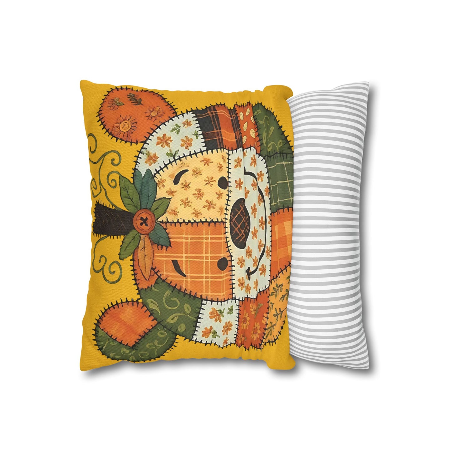 Cozy Pumpkin Patch Pillowcase for Fall Decor and Home Accents, Perfect Gift for Pumpkin Lovers - VYBE Shop