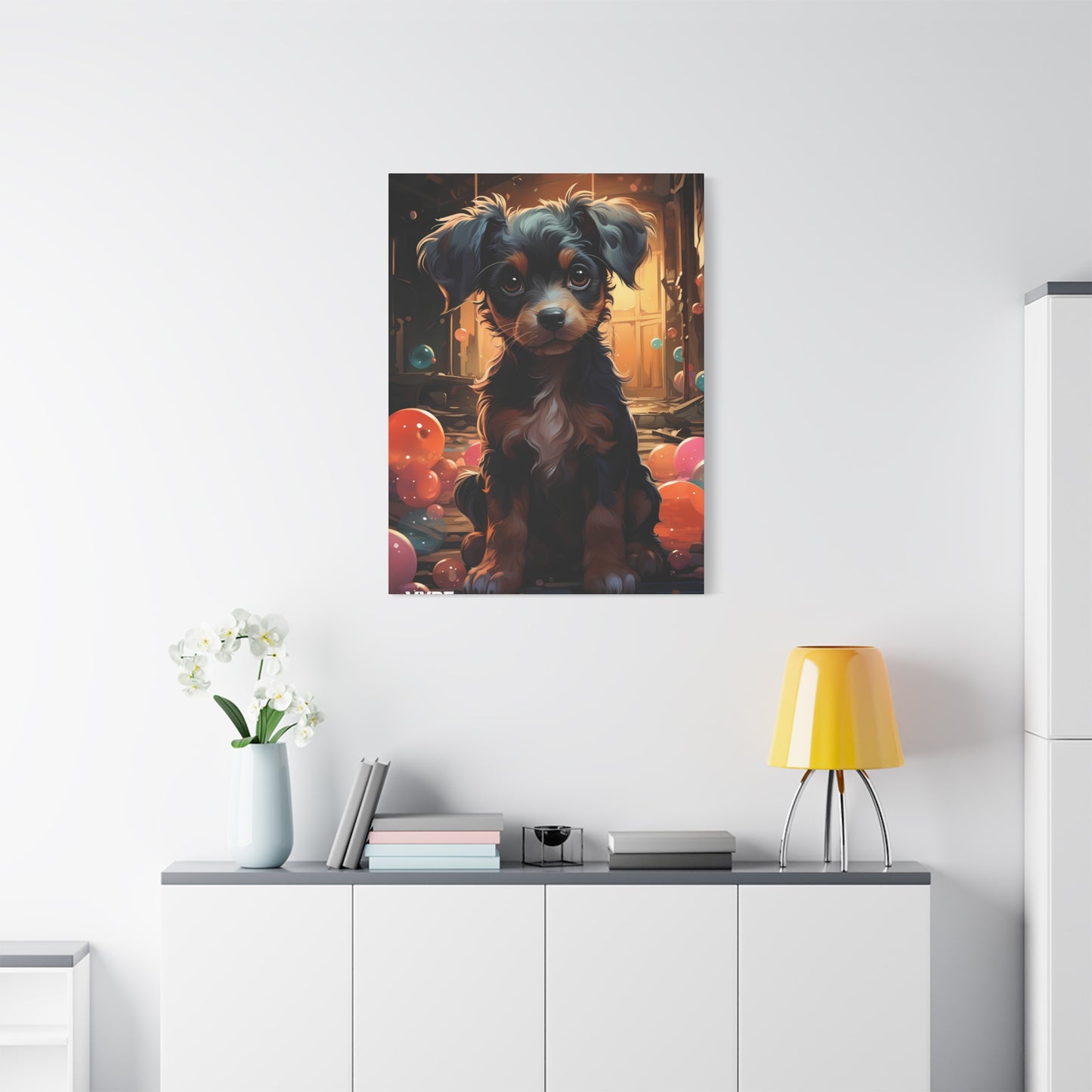 Adorable Puppy Canvas Art for Pet Home Decor - Perfect Dog Lover Gift - VYBE Shop