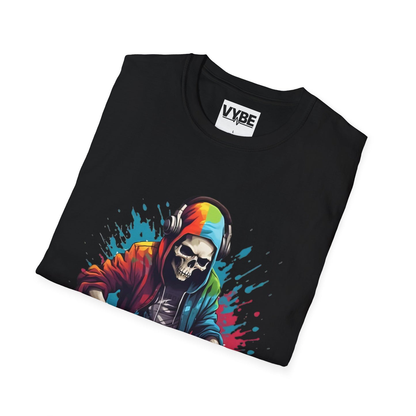 DJ Skull T-Shirt - VYBE Shop