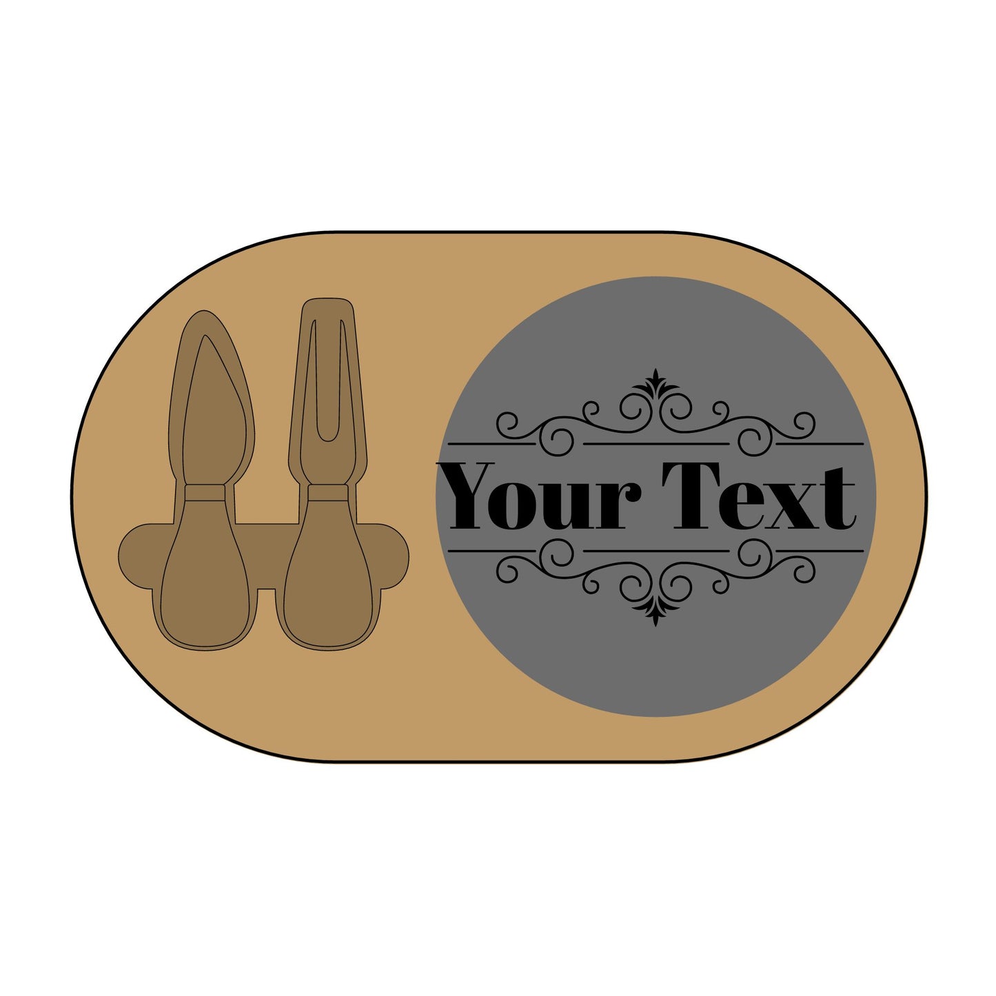 Personalized Charcuterie Board, Custom Engraved Cheese Platter, Unique Gift for Foodies, Wedding, Housewarming, Entertaining - VYBE Shop