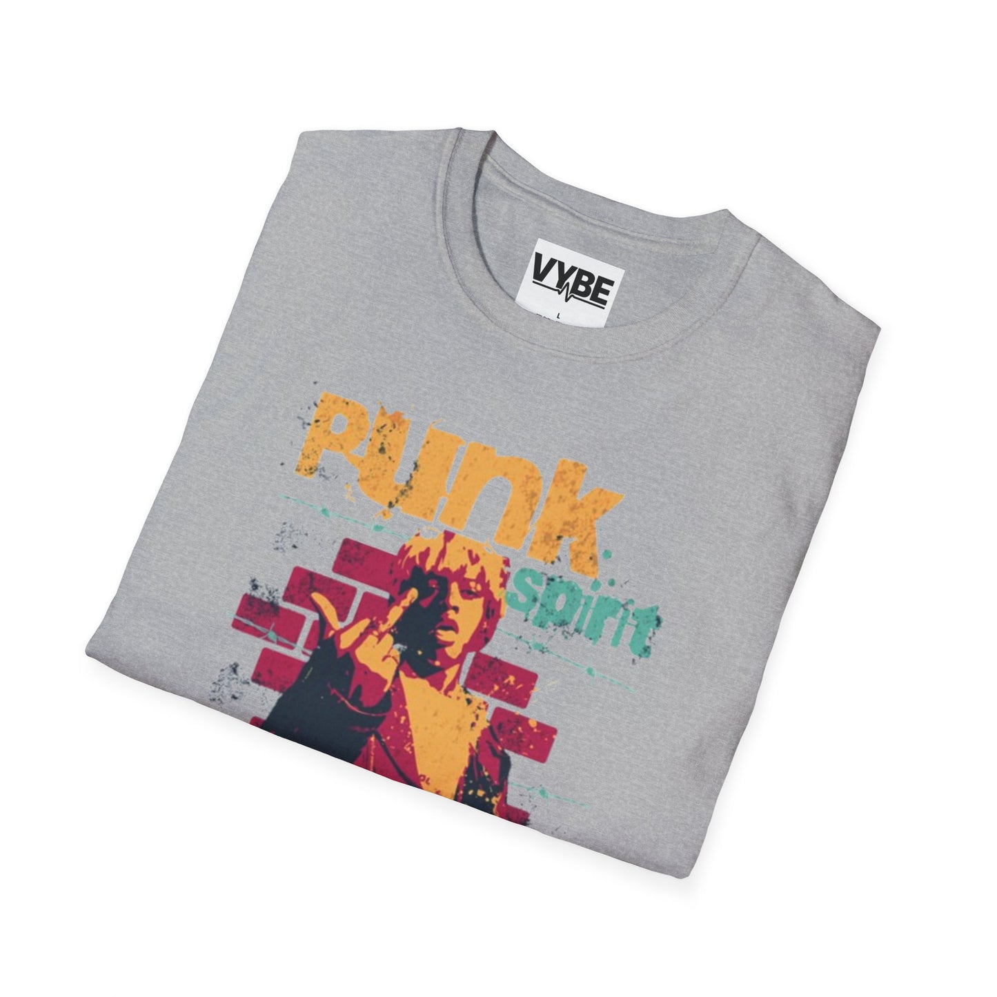 Punk Spirit T-Shirt for Unisex Style and Comfort - VYBE