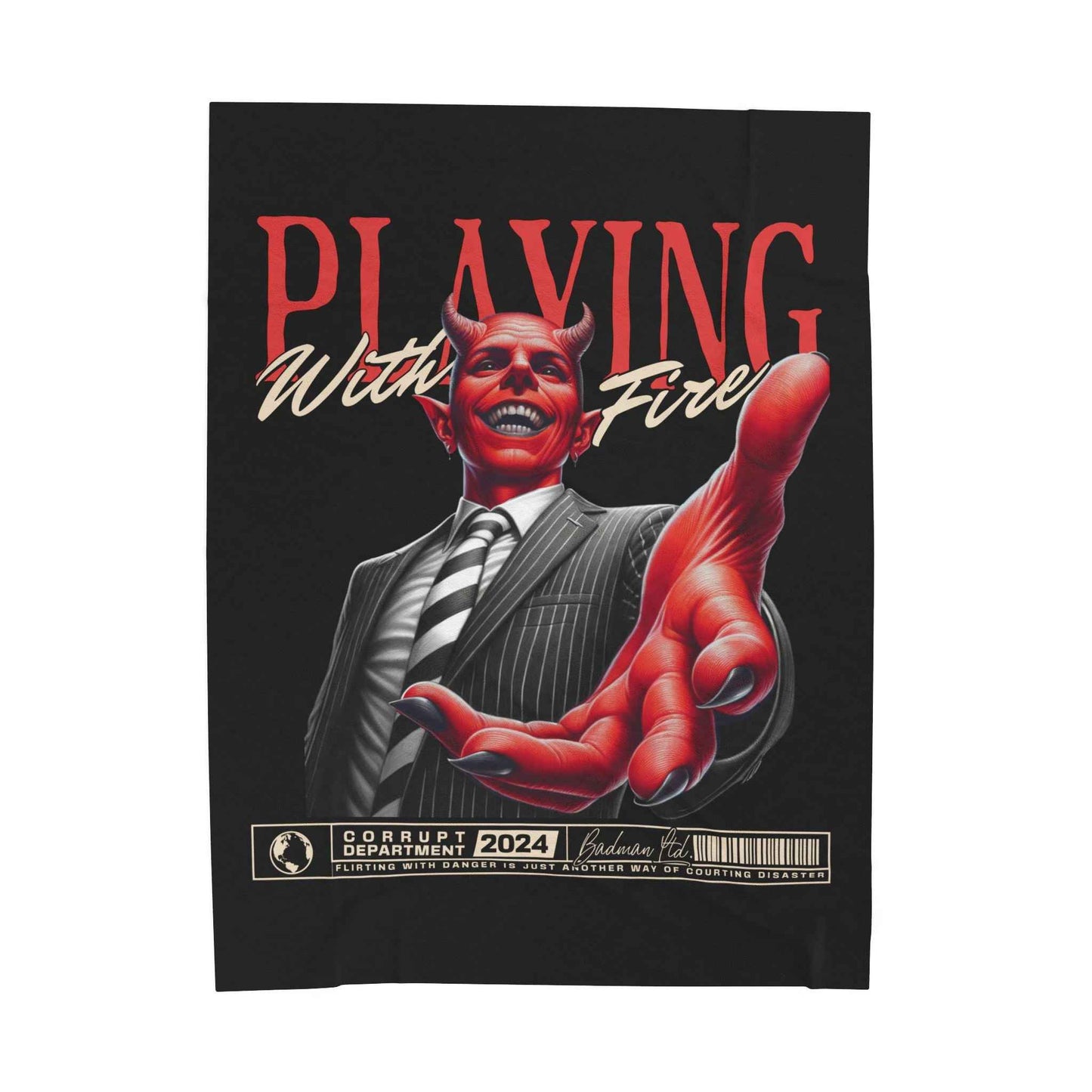 Play With Fire Plush Blanket for Ultimate Comfort and Warmth
