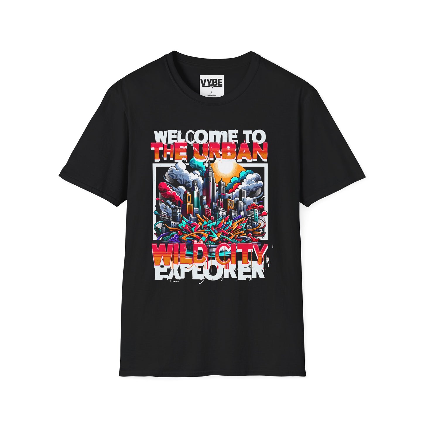 Urban Explorer Graphic Tee, Unisex T-Shirt for City Lovers, Adventure Shirt, Urban Style Apparel, Casual Streetwear - VYBE Shop