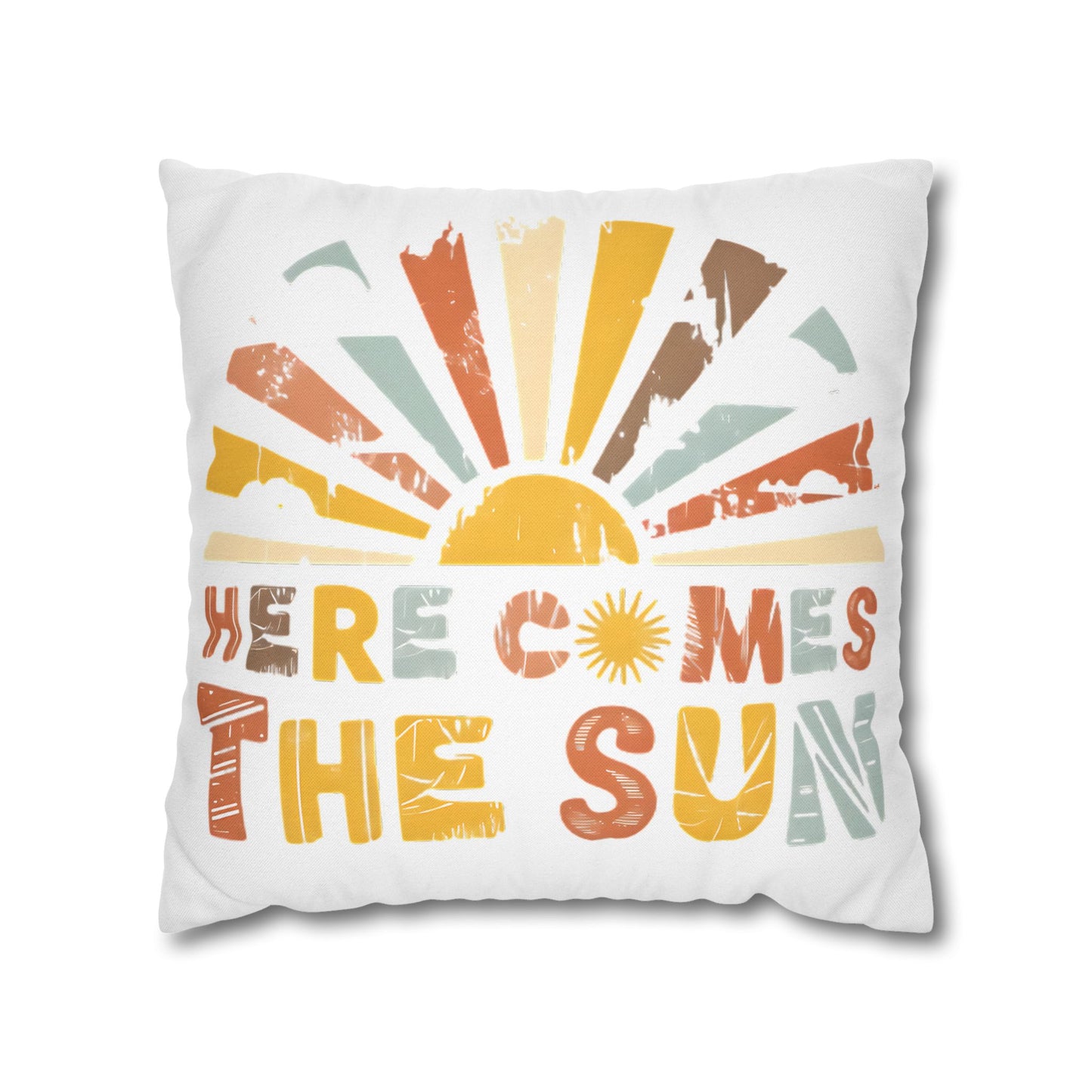 Sunrise Vibe Pillowcase - Boho Floral Design for Cozy Home Decor and Summer Vibes - VYBE Shop