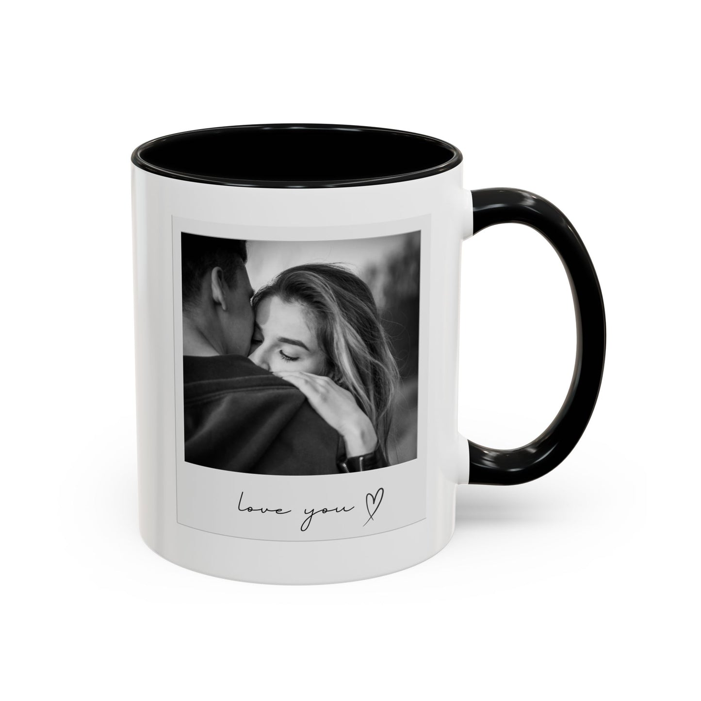 Love You Coffee Mug – Customized Romantic Gift for Couples, Engagement Present, Valentine's Day - VYBE Shop