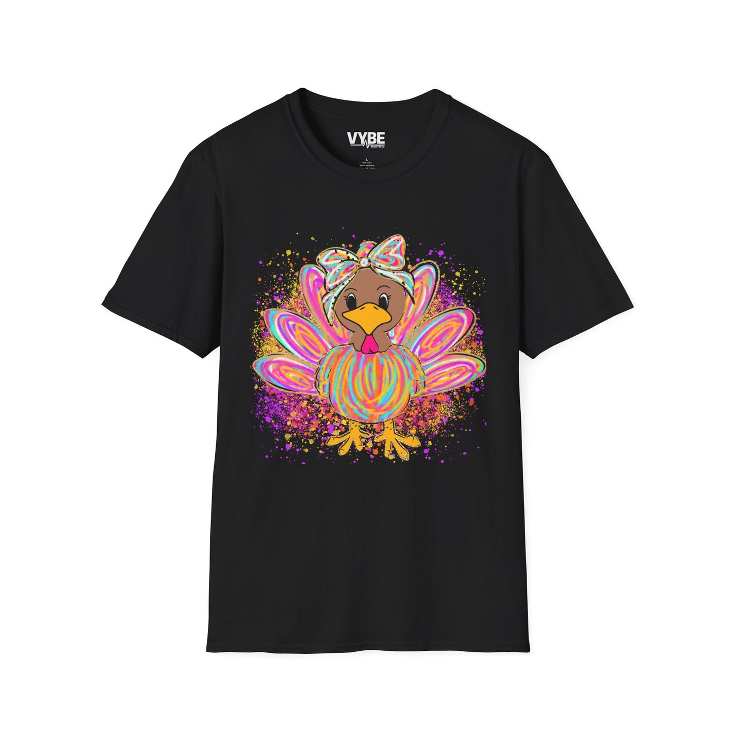 Colorful Turkey T-Shirt - VYBE