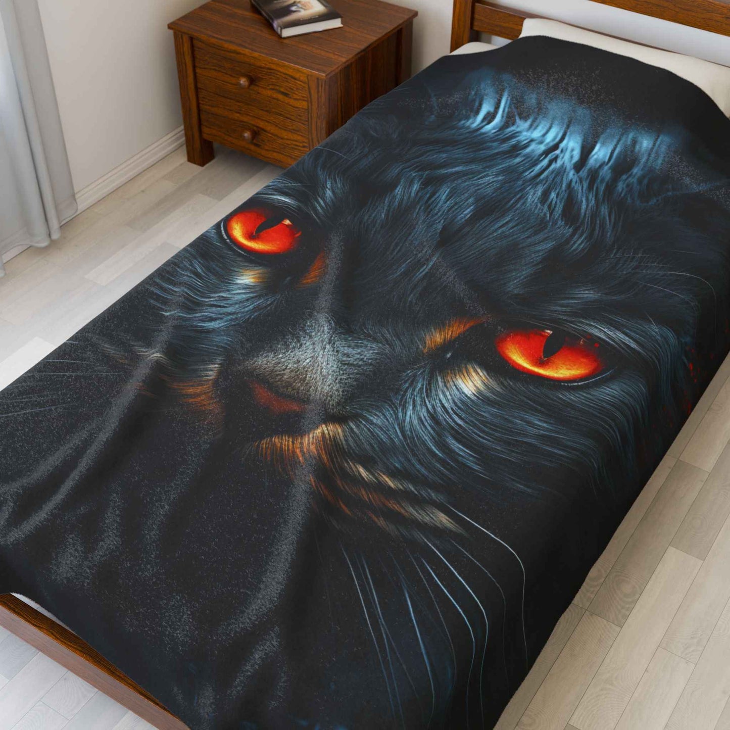 Fierce Feline Plush Blanket