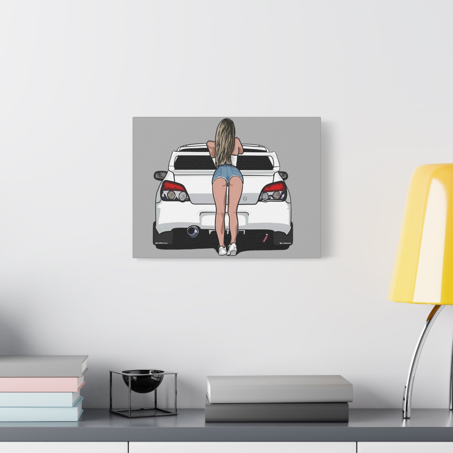 Car Lover's Art Canvas, Automotive Decor, Garage Wall Art, Gift for Car Enthusiasts, Unique Home Decor, Custom Prints - VYBE Shop