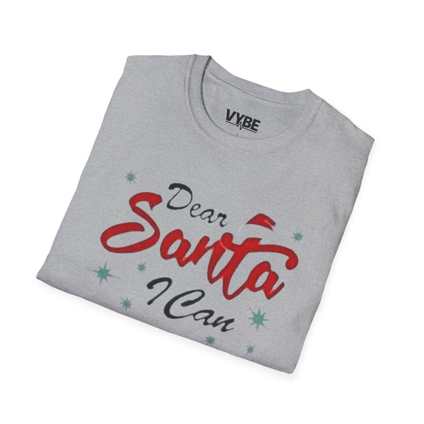 Christmas- Dear Santa I Can Explain T-shirt, Funny Gift Idea - VYBE Shop