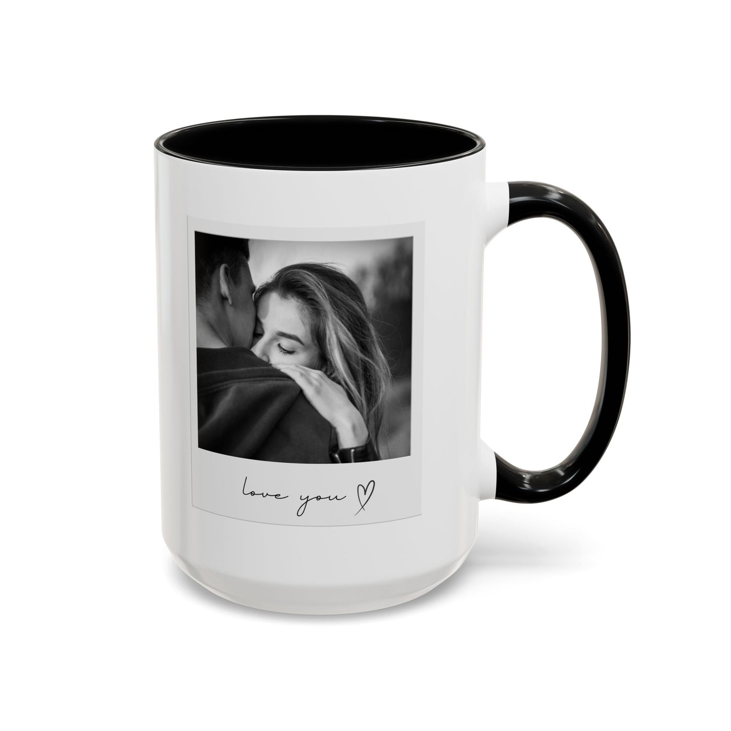 Love You Coffee Mug – Customized Romantic Gift for Couples, Engagement Present, Valentine's Day - VYBE Shop