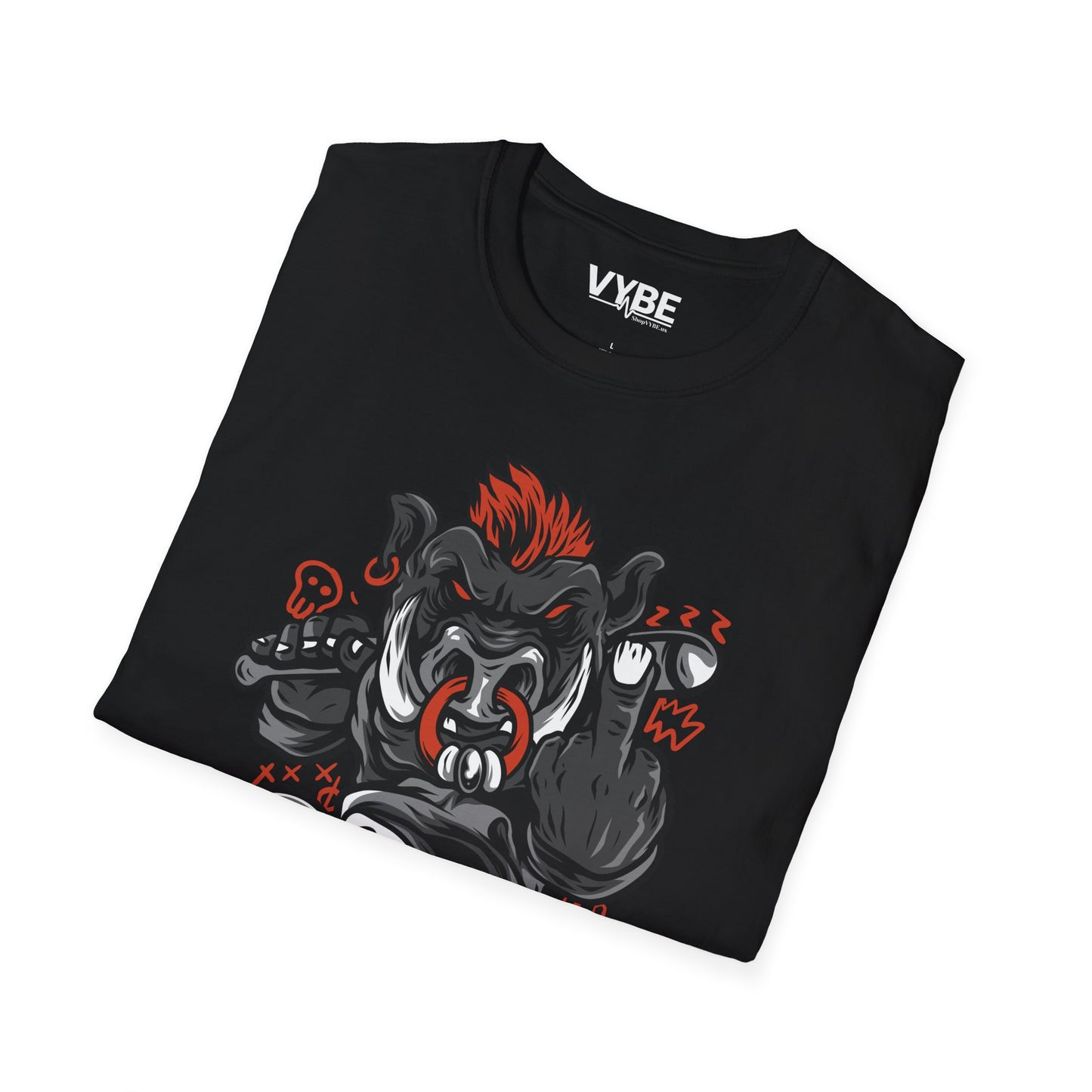 Streetwear Bull T-Shirt - VYBE