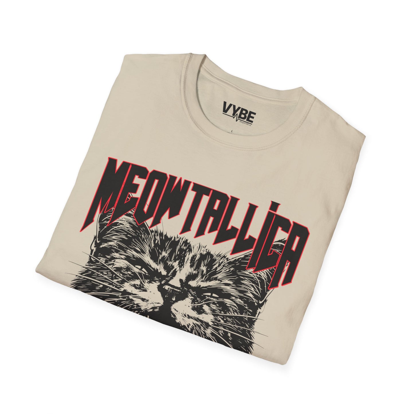 Meowtallica Cat T-Shirt - VYBE