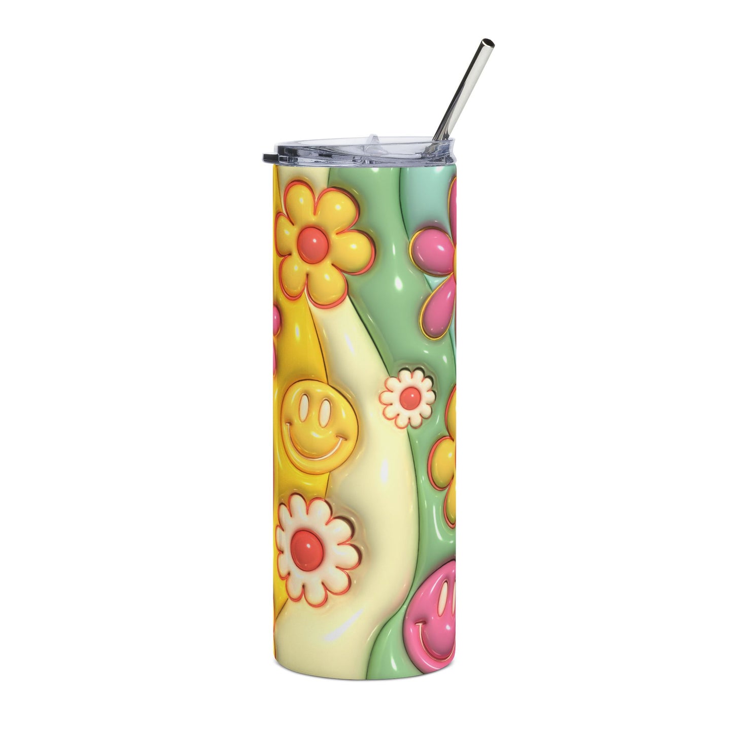 Colorful Smile Tumbler, 20oz - VYBE
