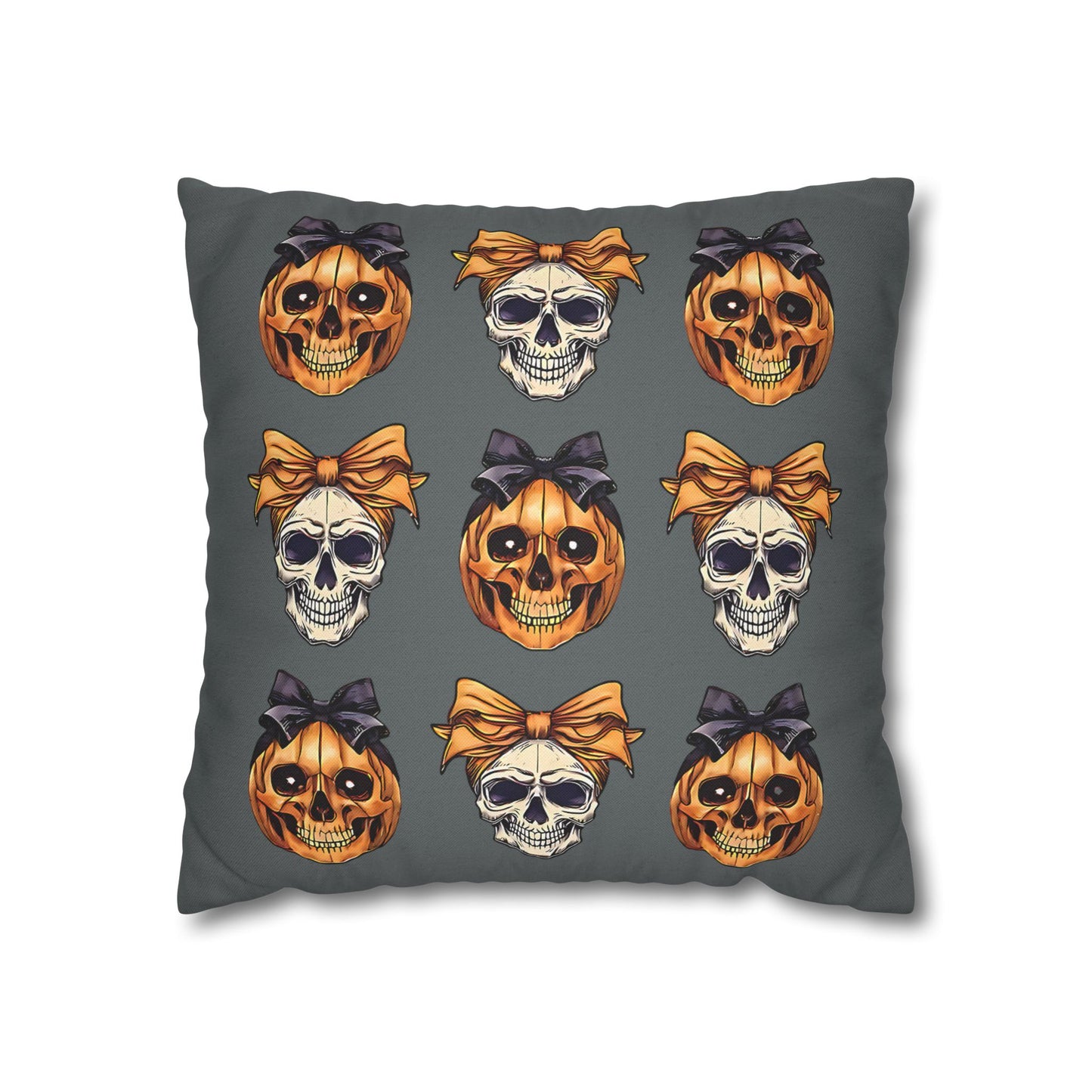 Halloween Skull Decor Pillowcase for Spooky Autumn Decoration and Perfect Gift for Witch Lovers - VYBE Shop