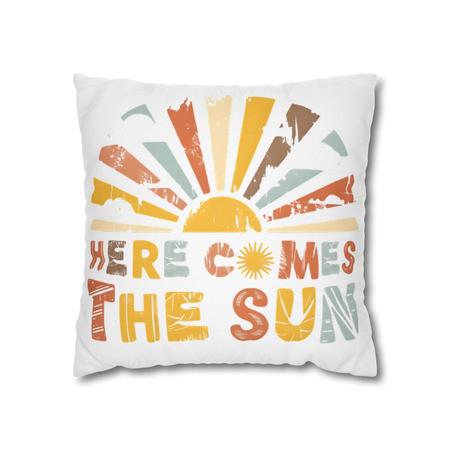Sunrise Vibe Pillowcase - Boho Floral Design for Cozy Home Decor and Summer Vibes - VYBE Shop