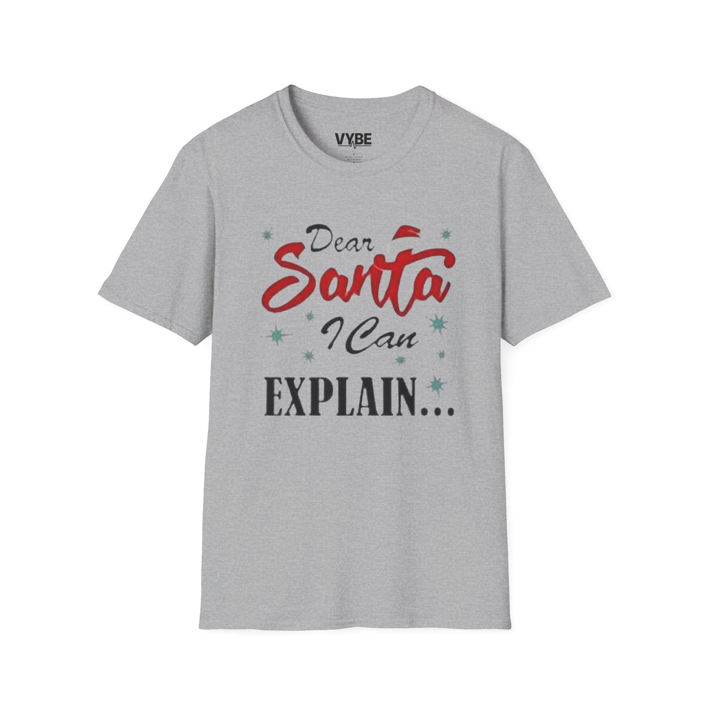 Christmas- Dear Santa I Can Explain T-shirt, Funny Gift Idea - VYBE Shop