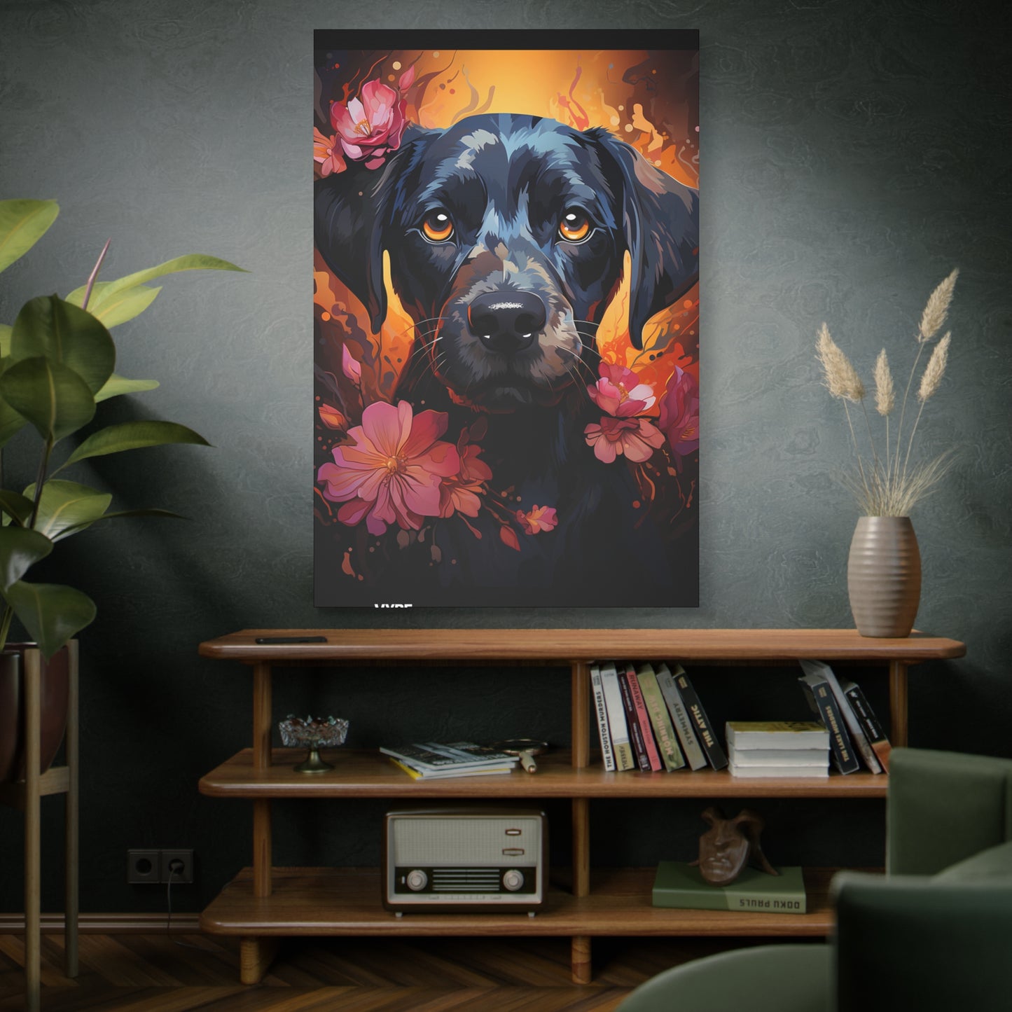 Canvas Beauceron Dog Art Print, Wall Art, Gift For Dog Lover - VYBE Shop