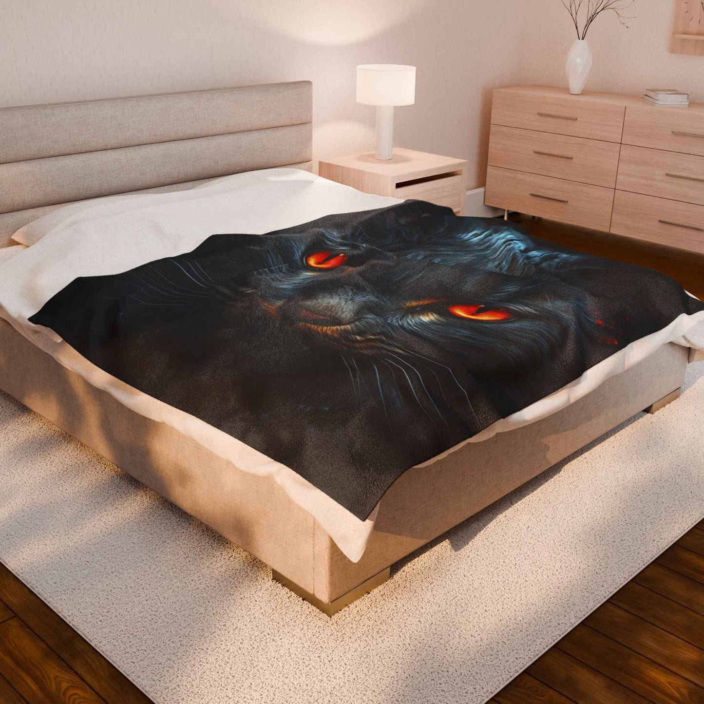 Fierce Feline Plush Blanket