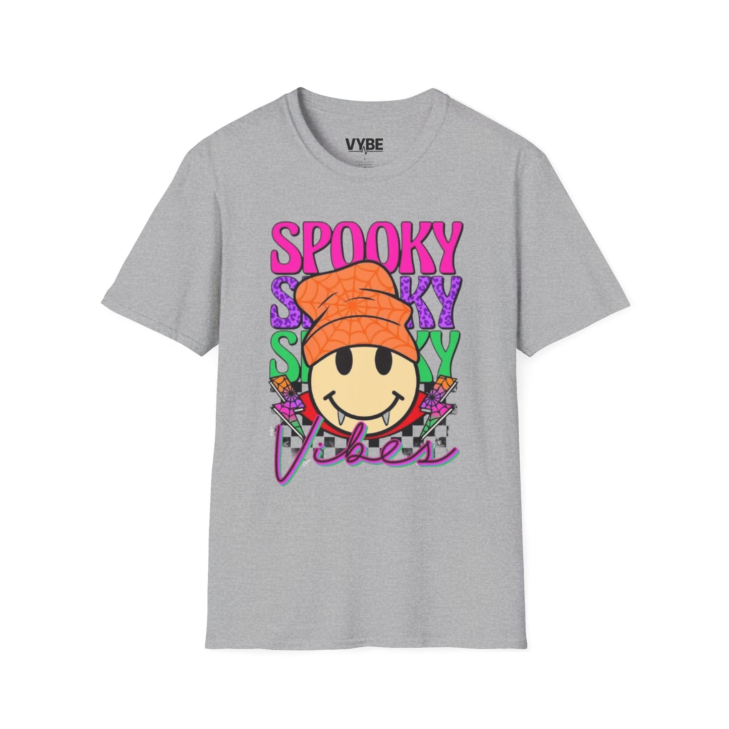 Halloween- Spooky Vibes T-Shirt, Colorful Halloween Shirt, Cute Gift - VYBE Shop
