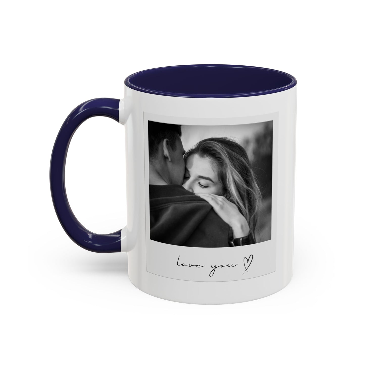 Love You Coffee Mug – Customized Romantic Gift for Couples, Engagement Present, Valentine's Day - VYBE Shop