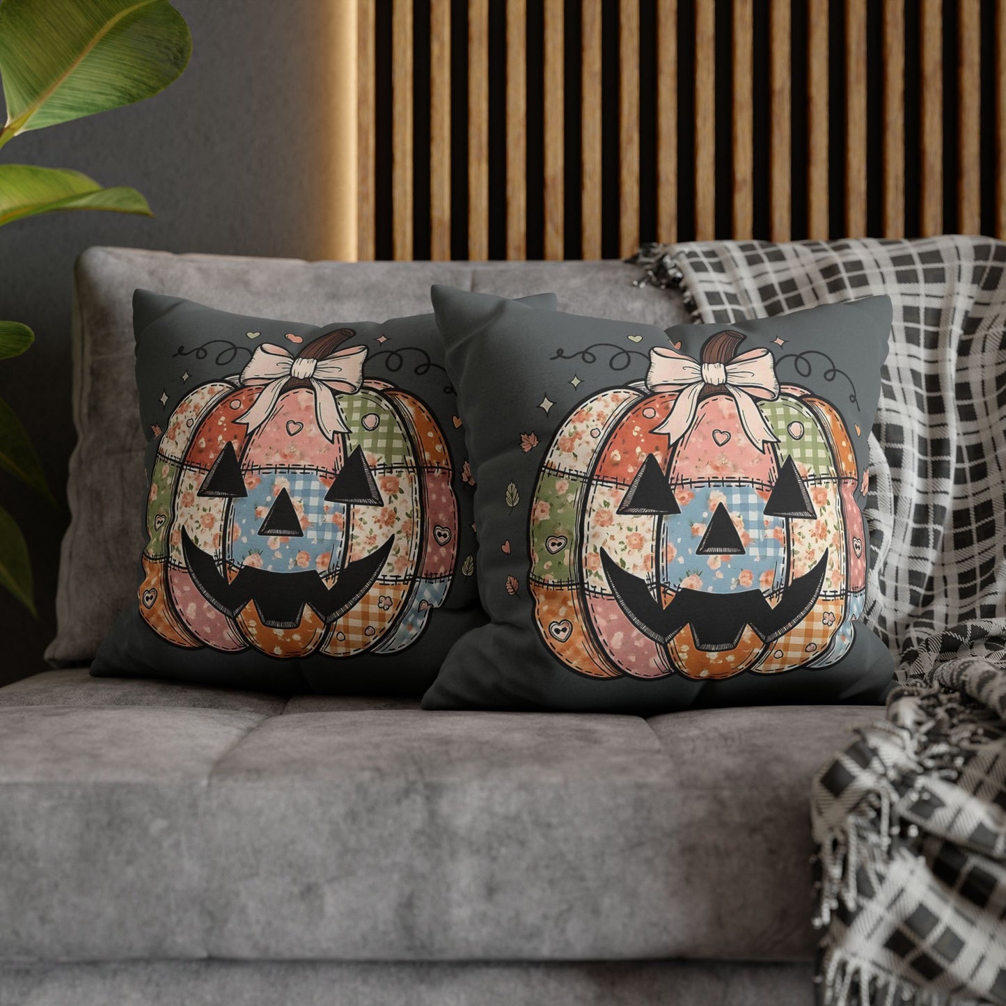 Cute Pumpkin Halloween Pillowcase for Cozy Fall Decor and Seasonal Home Accent - VYBE Shop