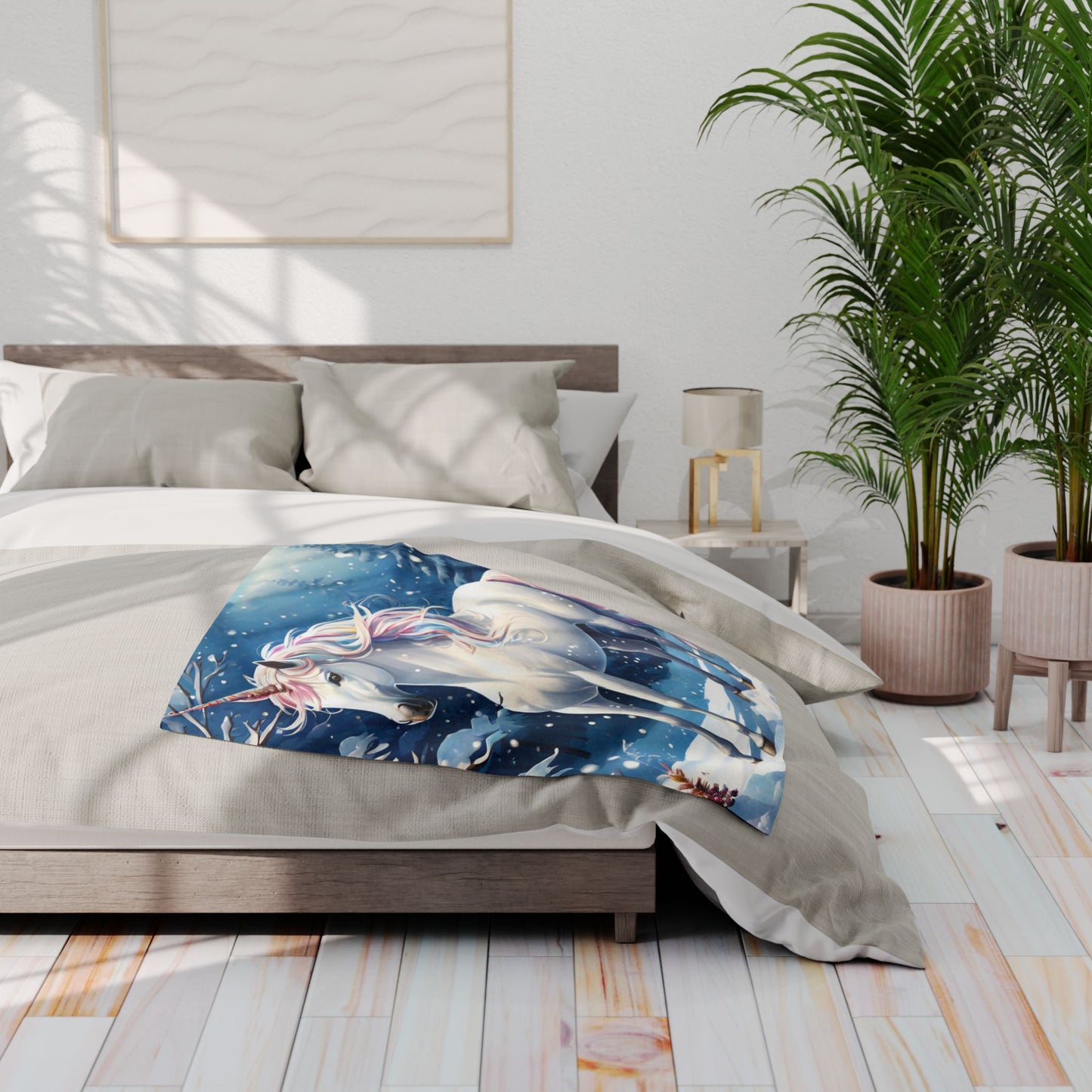 Enchanted Unicorn Arctic Fleece Blanket