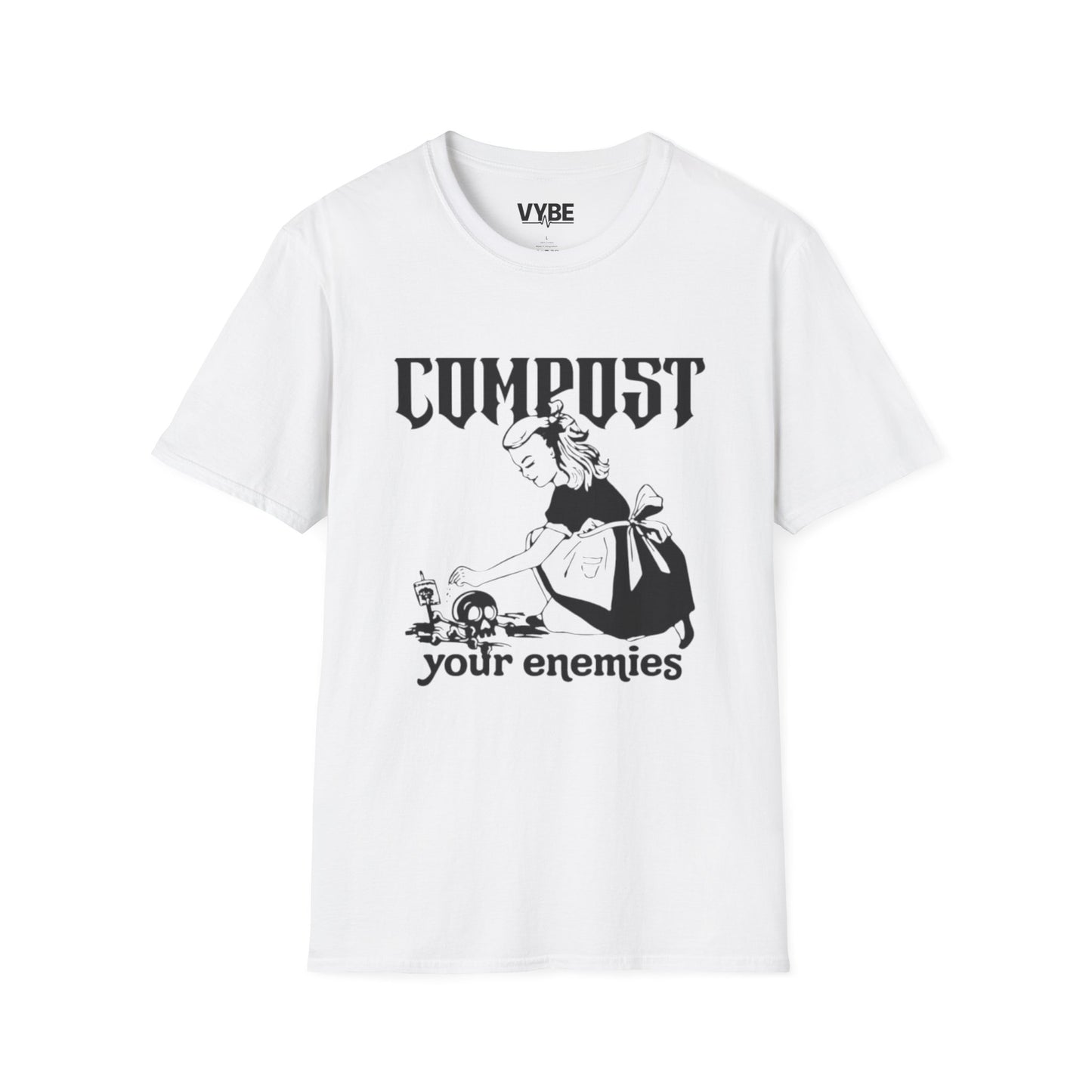 Funny Compost Your Enemies T-Shirt - VYBE Shop