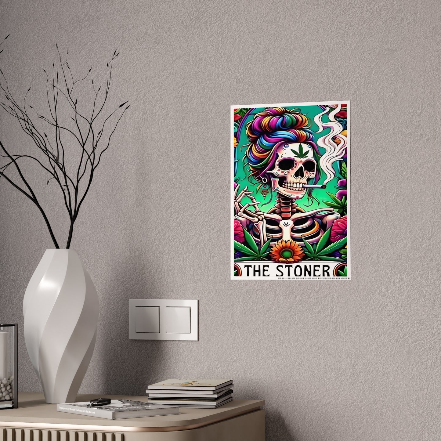 Stoner Tarot Wall Art - The Stoner Wall Poster - VYBE Shop