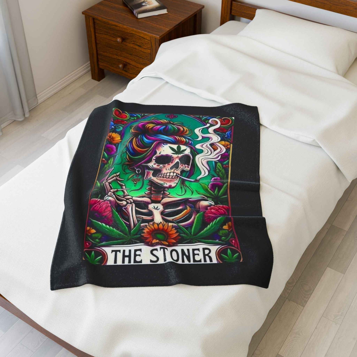 Tarot Stoner Plush Blanket