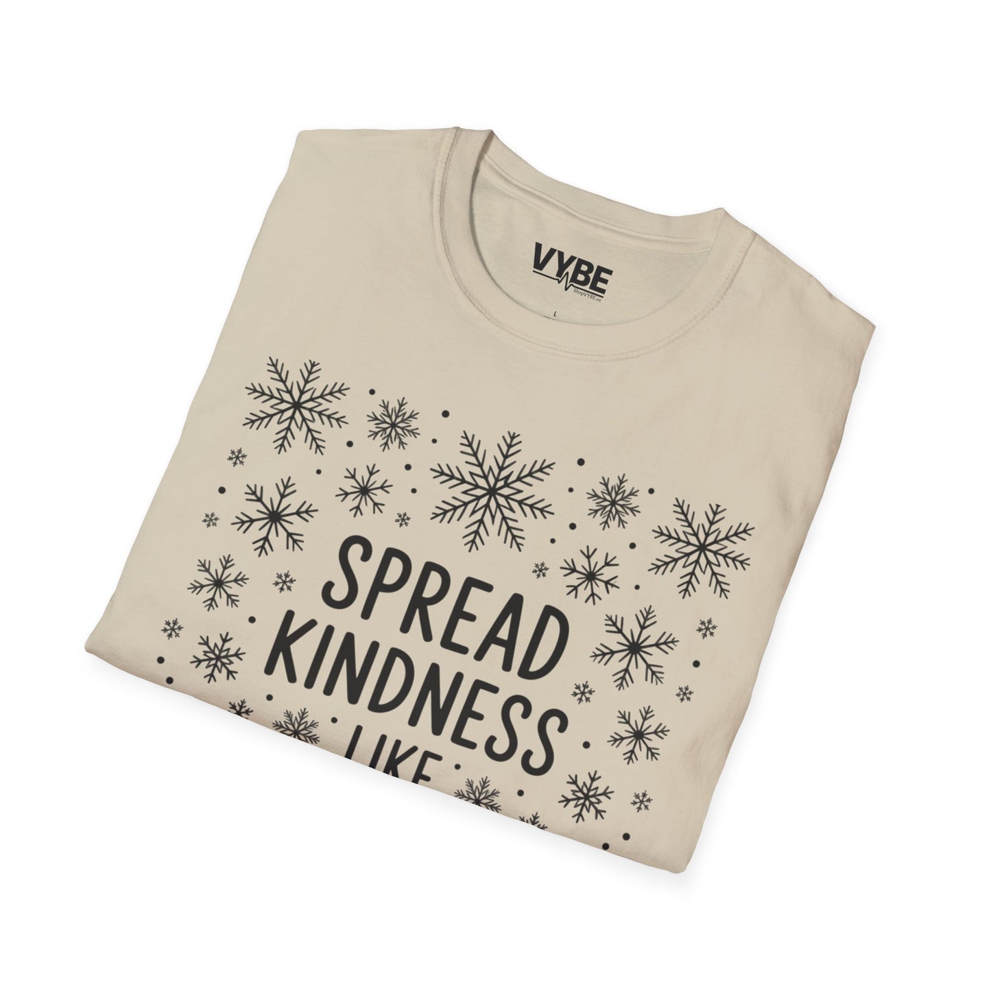 Spread Kindness Snowflake T-Shirt - VYBE