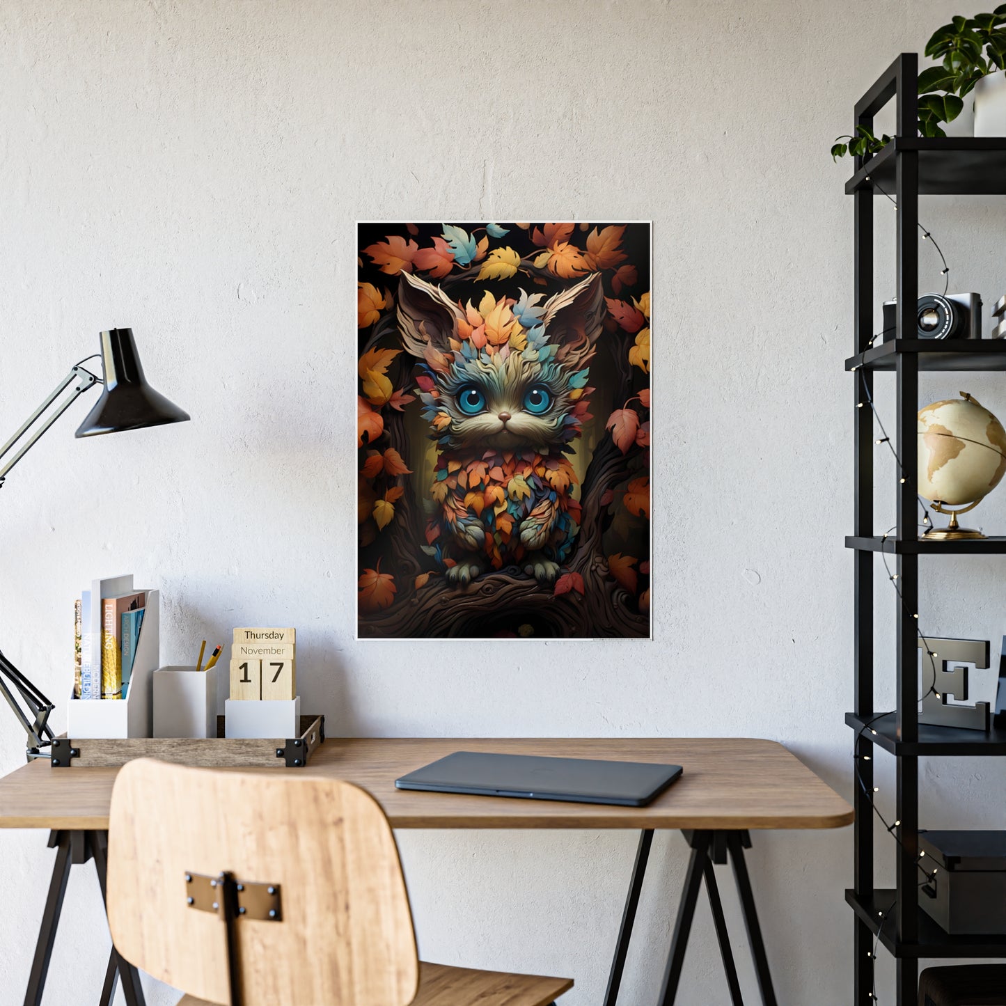 Whimsical Creature Art Print Poster - VYBE Shop