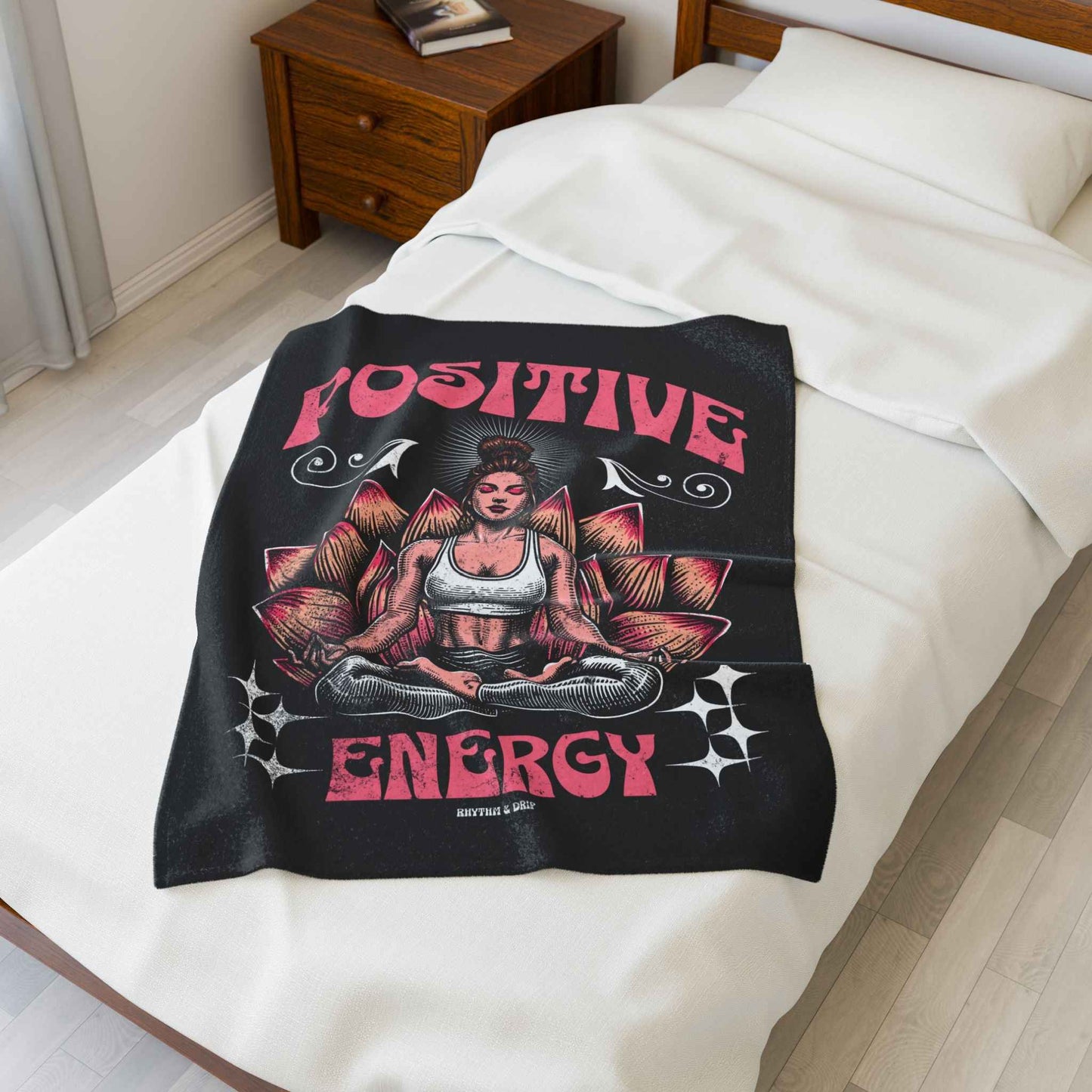 Positive Energy Plush Blanket