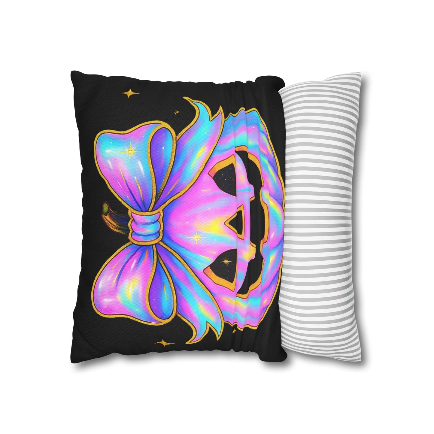 Halloween Pumpkin Pillowcase - Cozy Fall Decor and Spooky Throw Pillow for Autumn Gifts and Festival Decoration - VYBE Shop