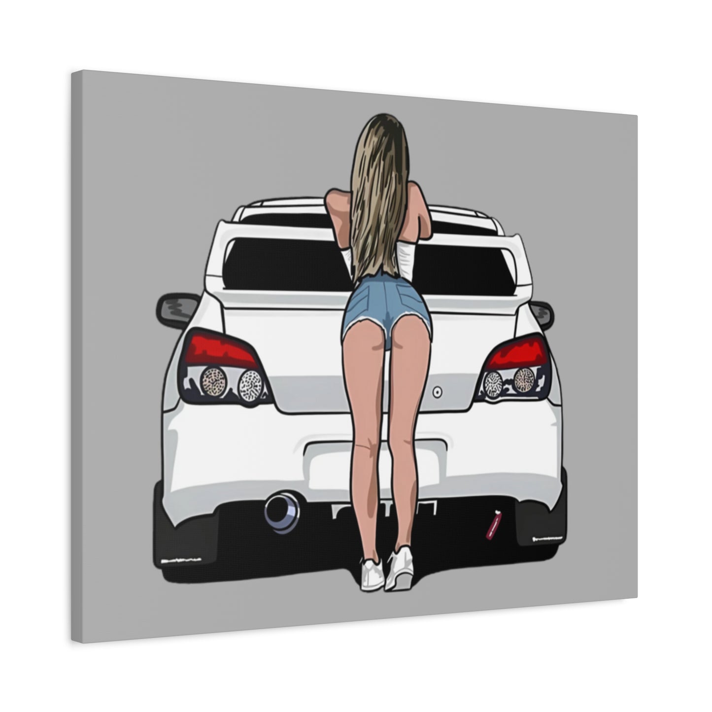 Car Lover's Art Canvas, Automotive Decor, Garage Wall Art, Gift for Car Enthusiasts, Unique Home Decor, Custom Prints - VYBE Shop