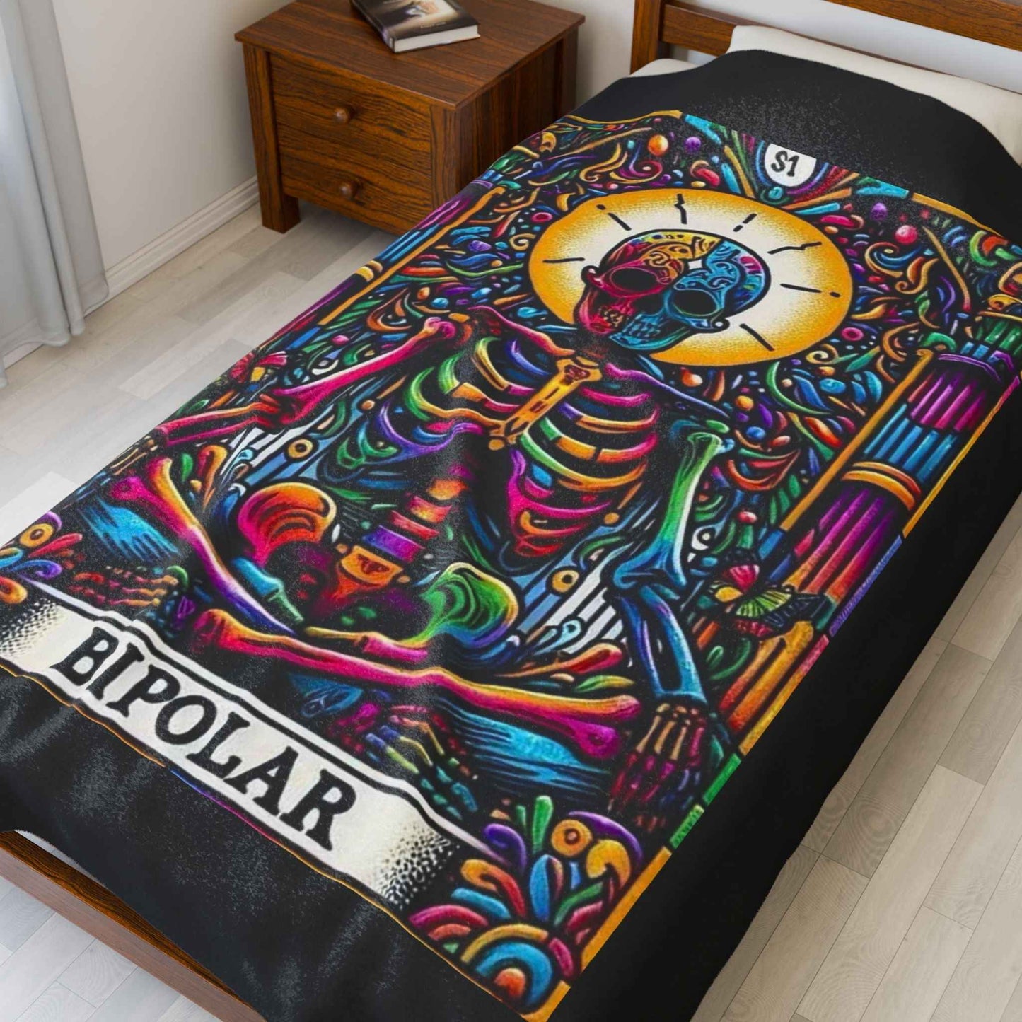 Tarot Bipolar Plush Blanket