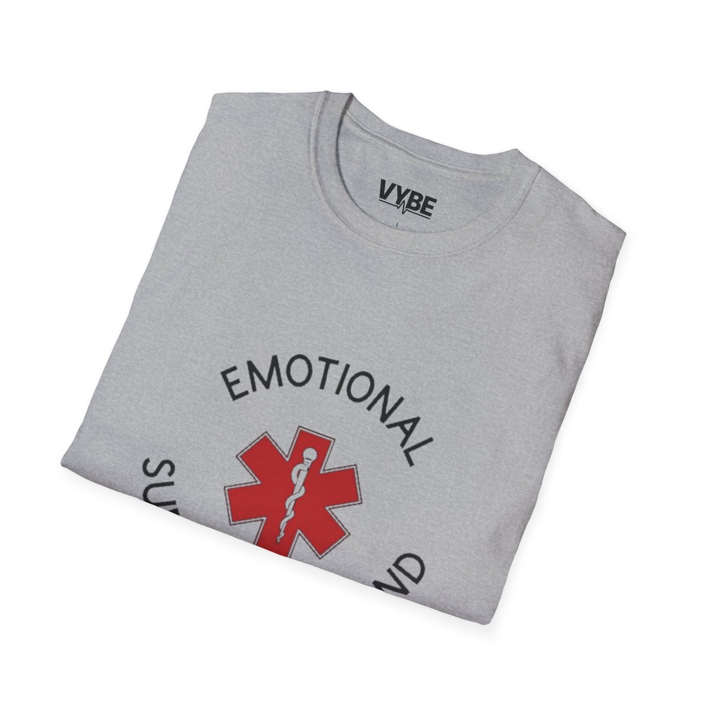 Funny Emotional Support Husband T-Shirt - VYBE Shop