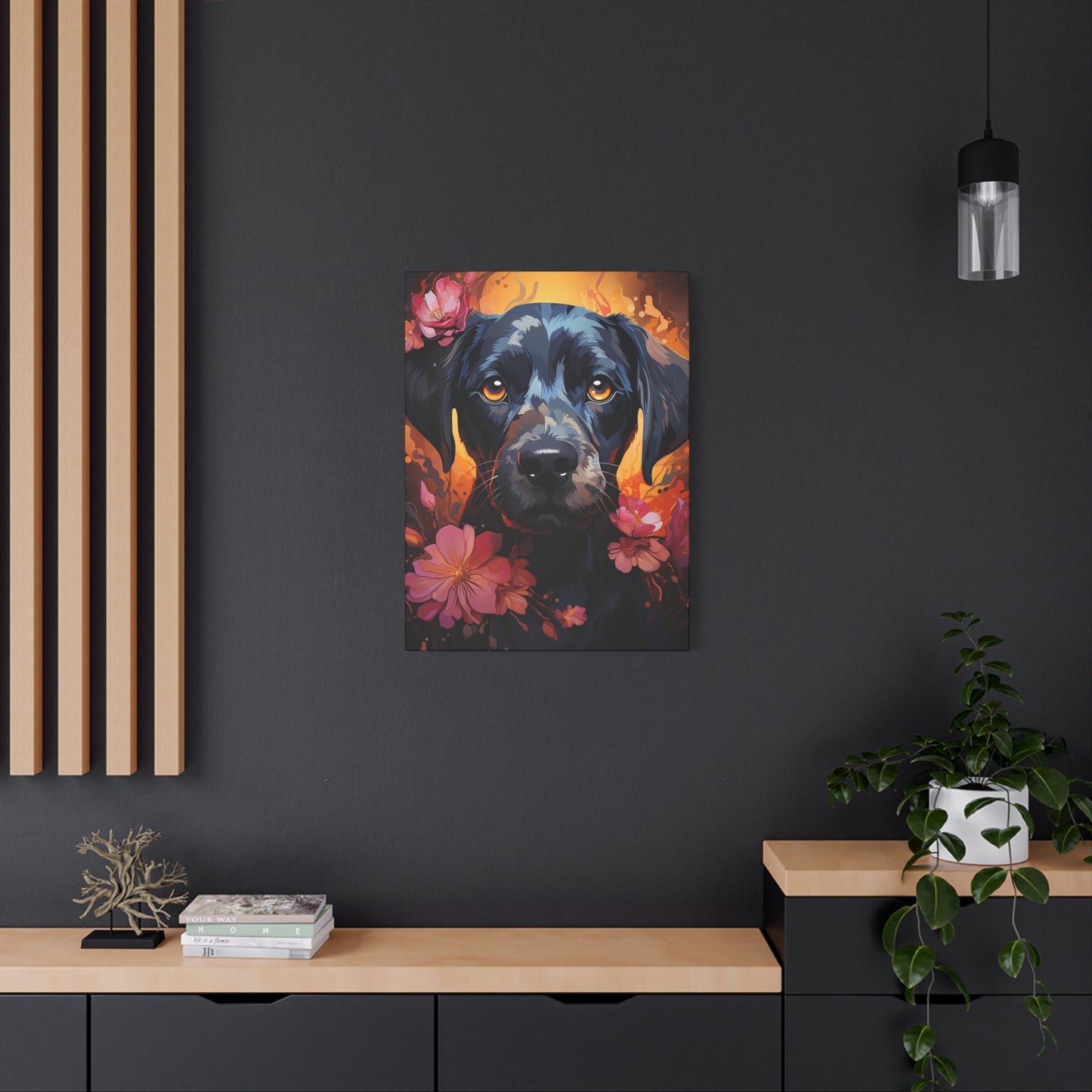 Canvas Beauceron Dog Art Print, Wall Art, Gift For Dog Lover - VYBE Shop